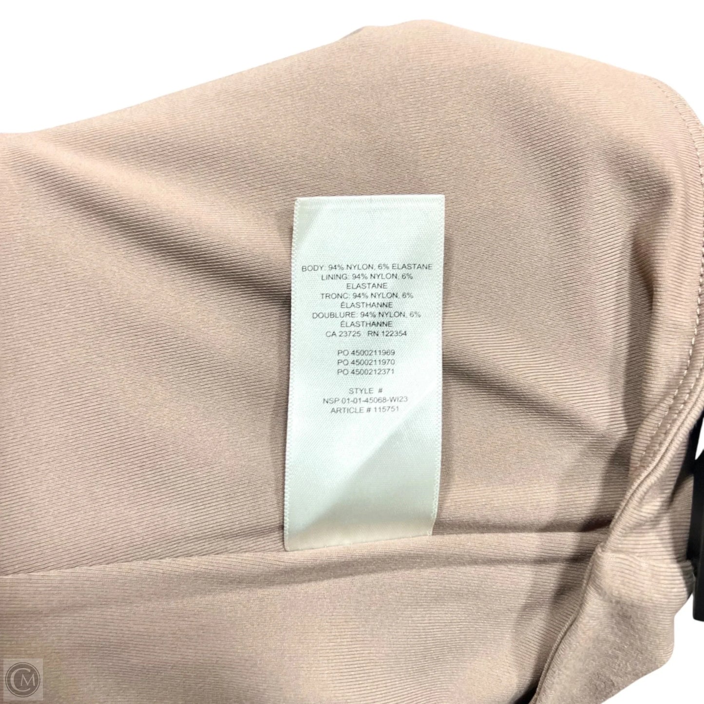 Top Long Sleeve Basic By Babaton In Brown, Size: L