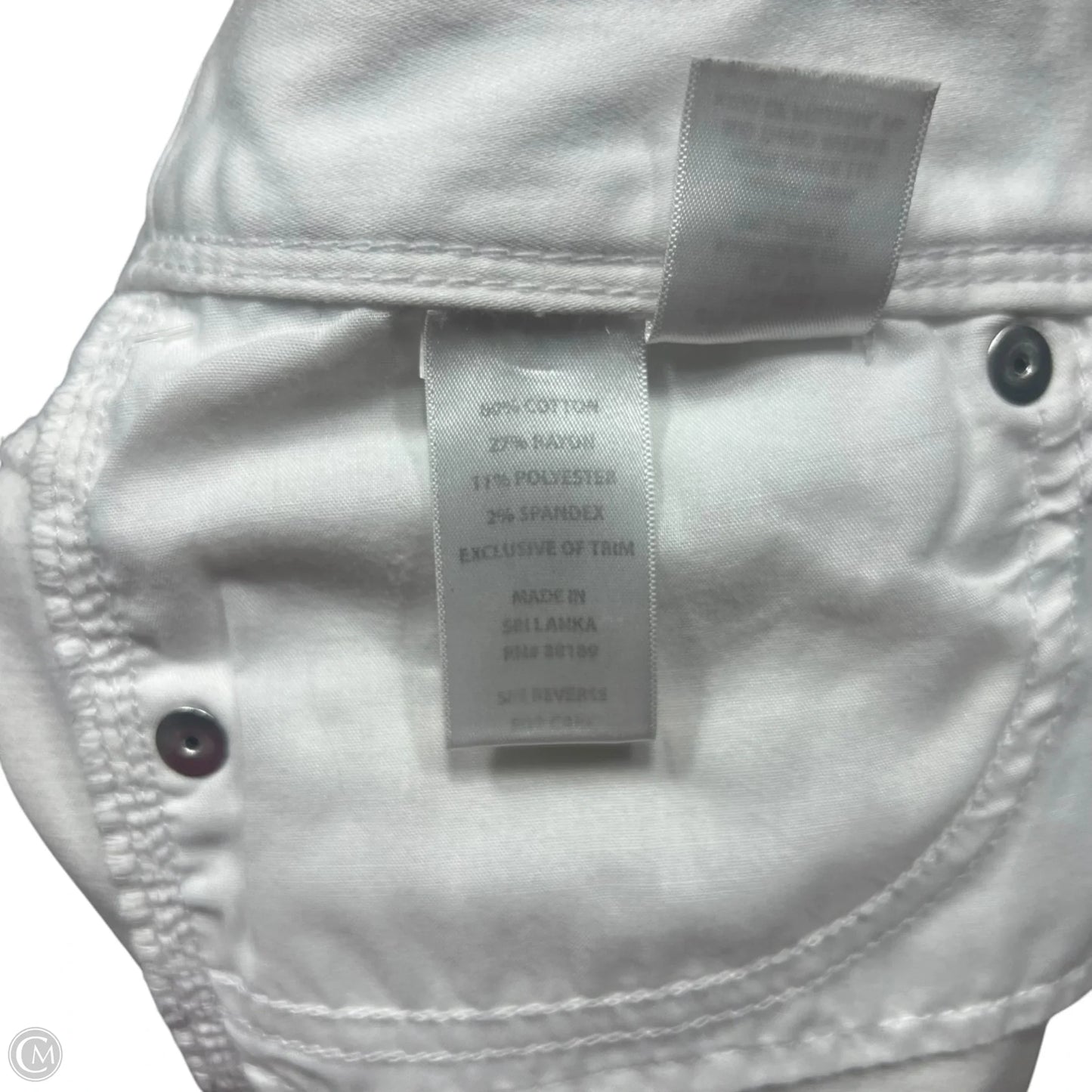 Jeans Designer By Lilly Pulitzer In White Denim, Size: 2