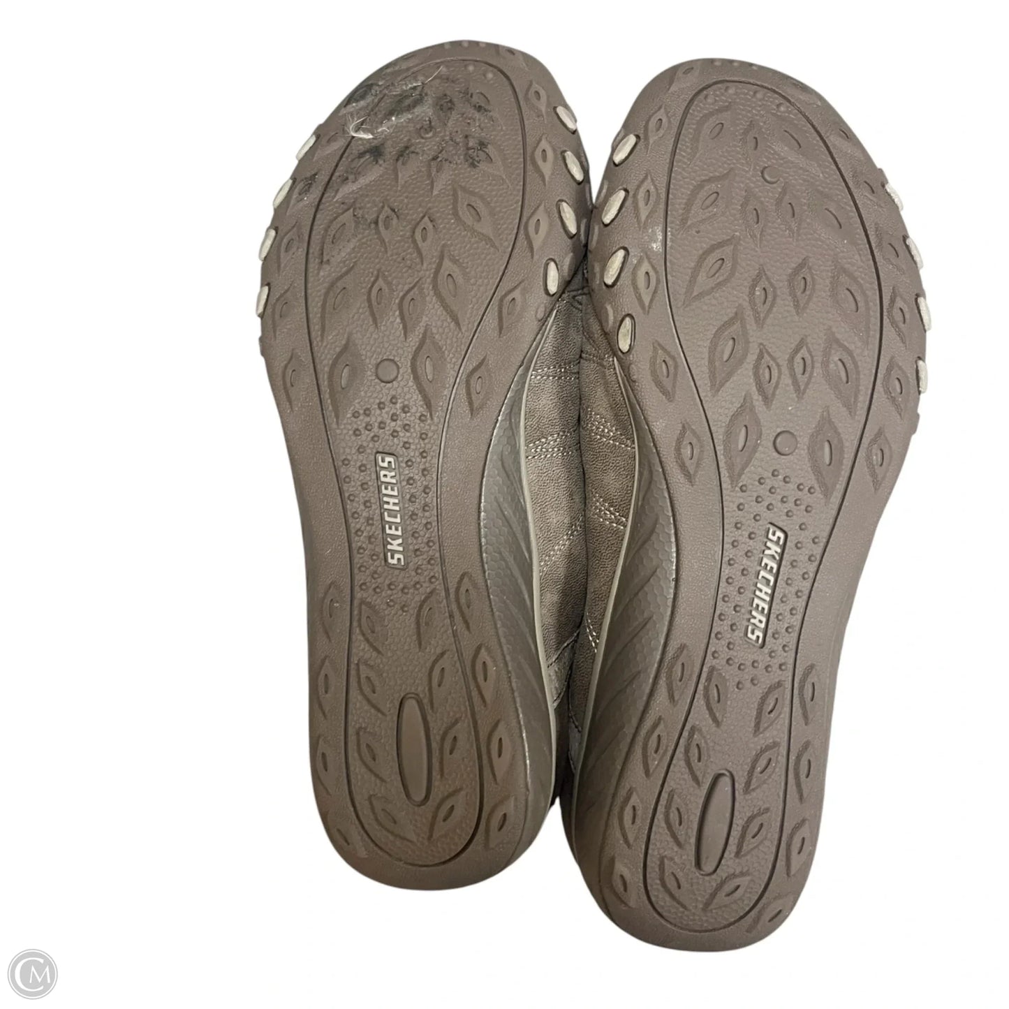 Shoes Sneakers By Skechers In Taupe, Size: 8