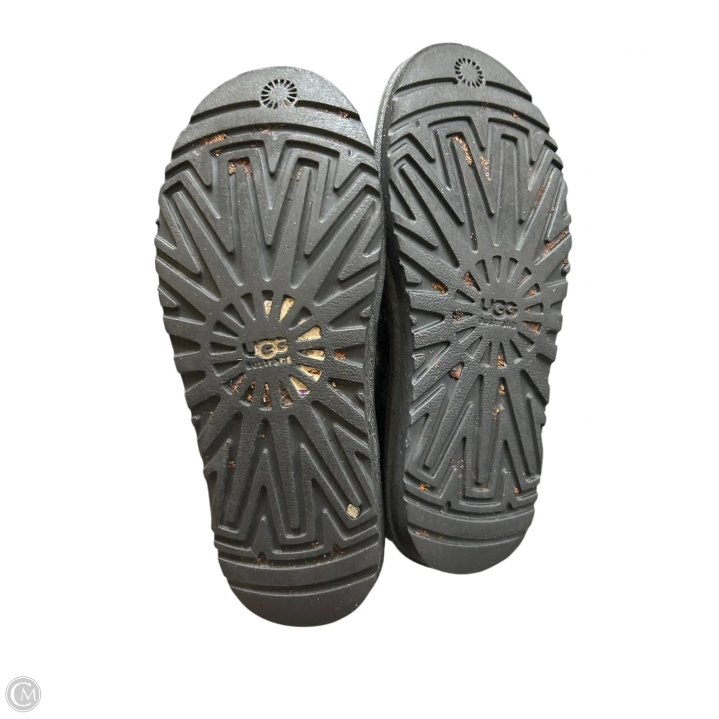 Boots Designer By Ugg In Black & Grey, Size: 7