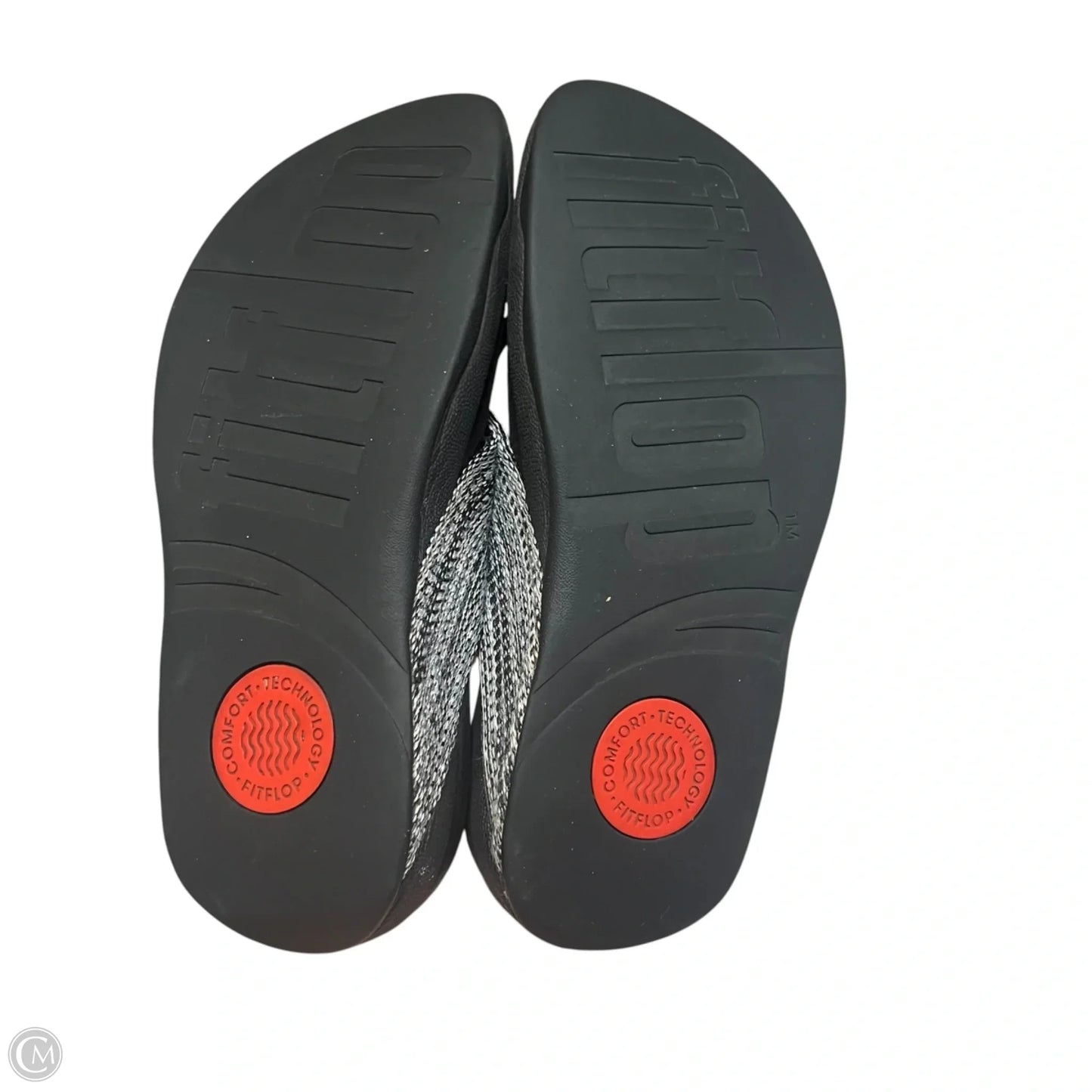 Sandals Flats By Fitflop In Black, Size: 7