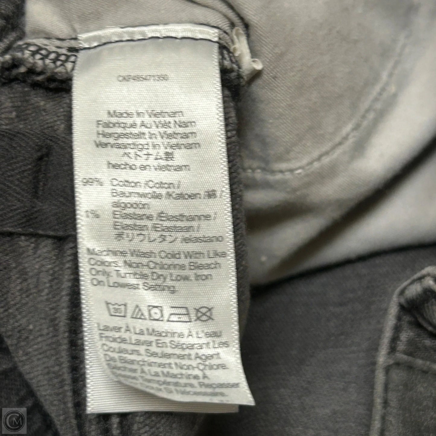 Jeans Straight By Madewell In Grey Denim, Size: 2