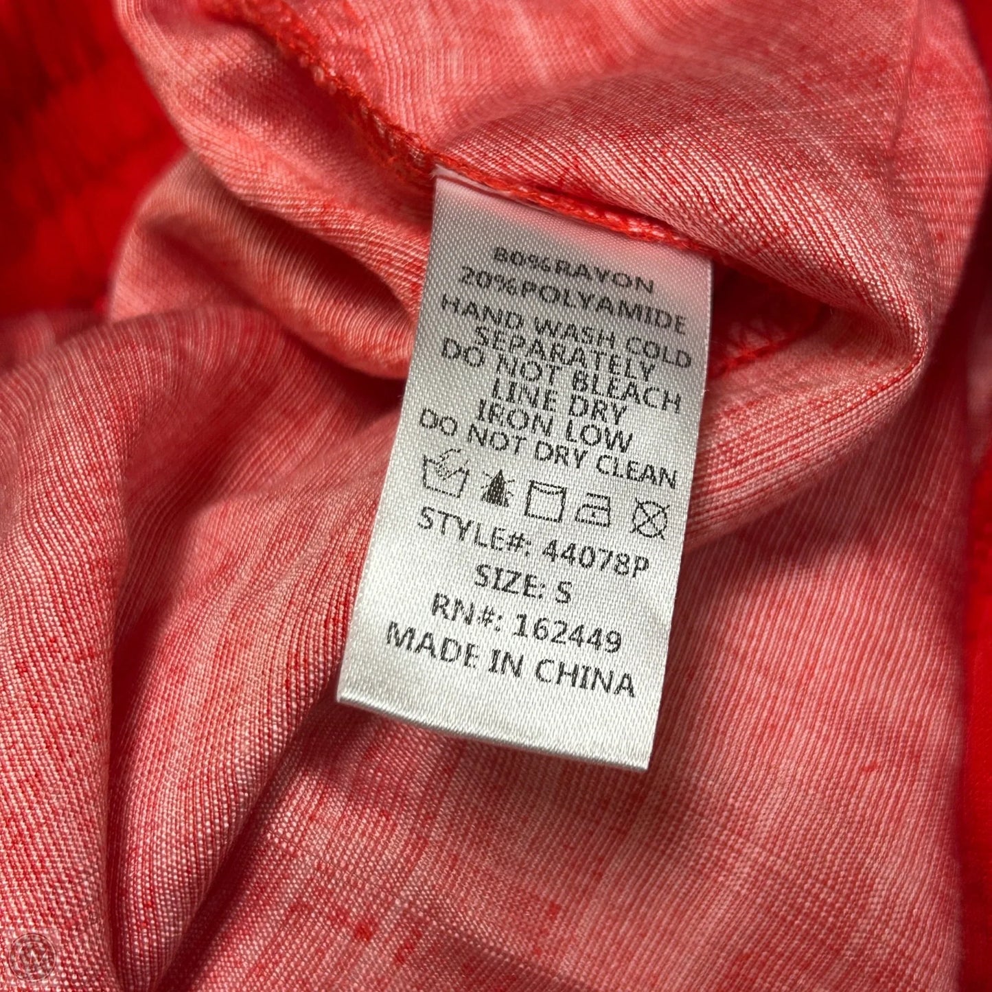 Pants Wide Leg By Lulumari In Pink & Red, Size: S