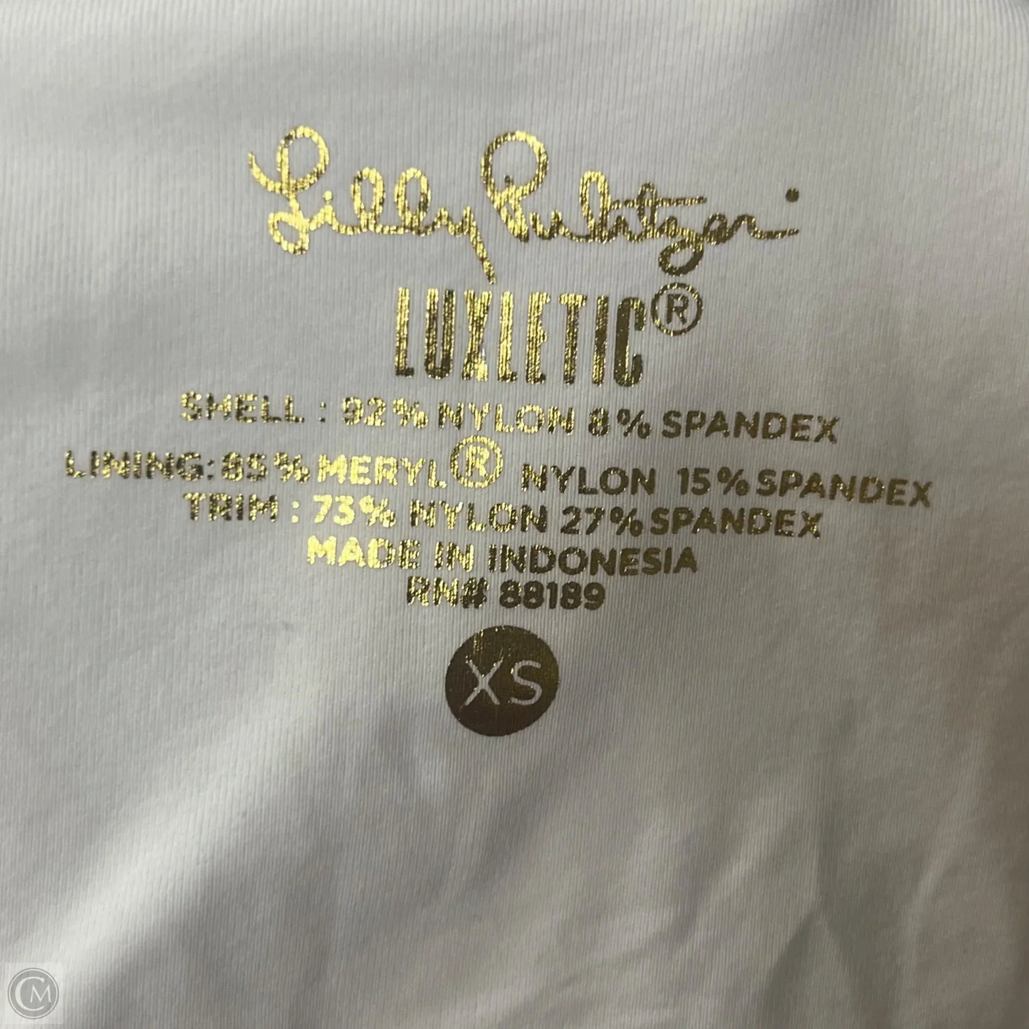 Top Sleeveless Designer By Lilly Pulitzer In White, Size: Xs