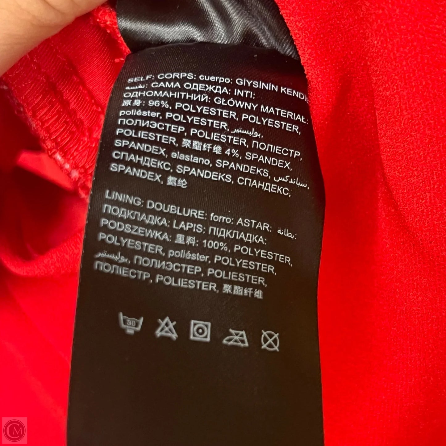 Jumpsuit By Bebe In Red, Size: S