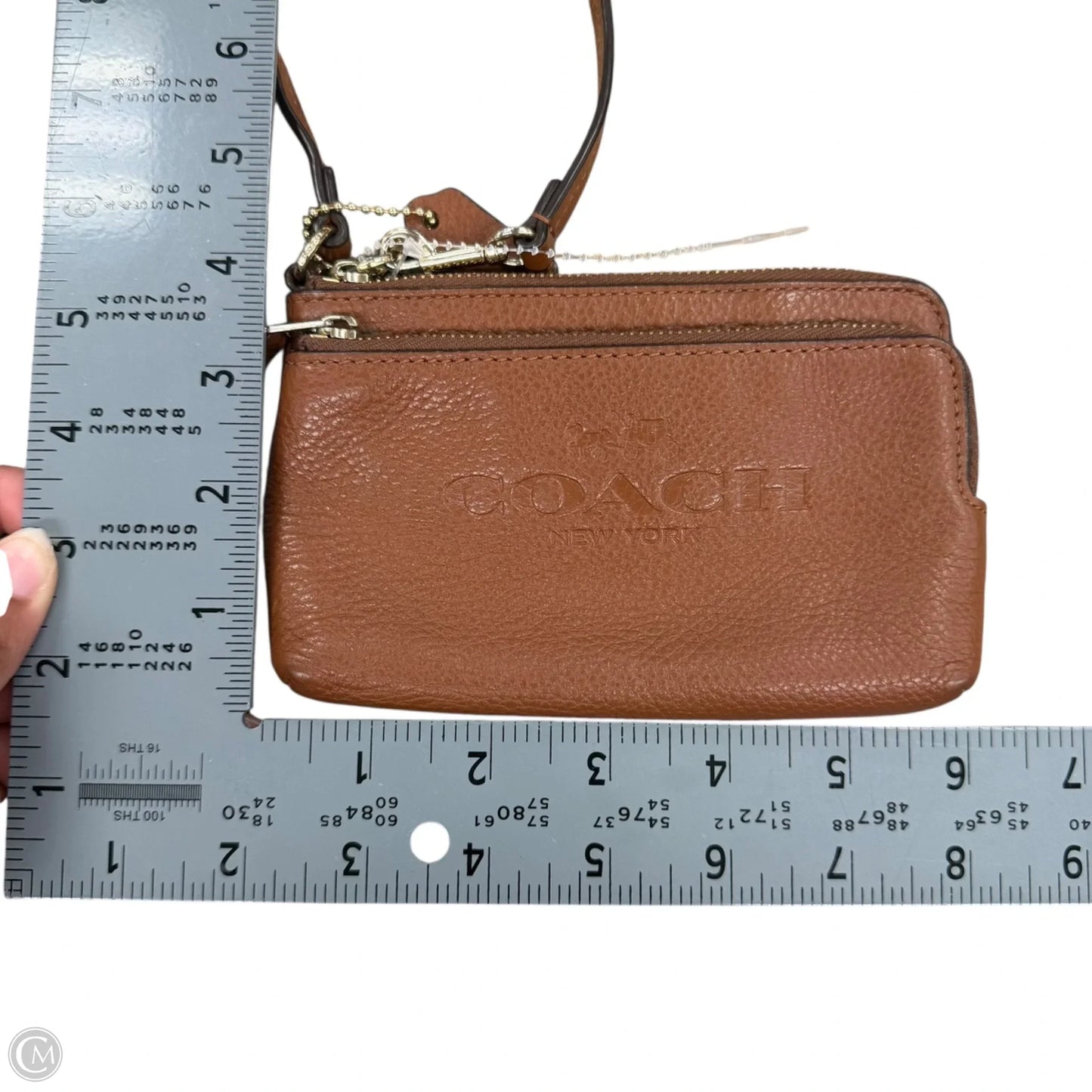 Wristlet Designer By Coach, Size: Small