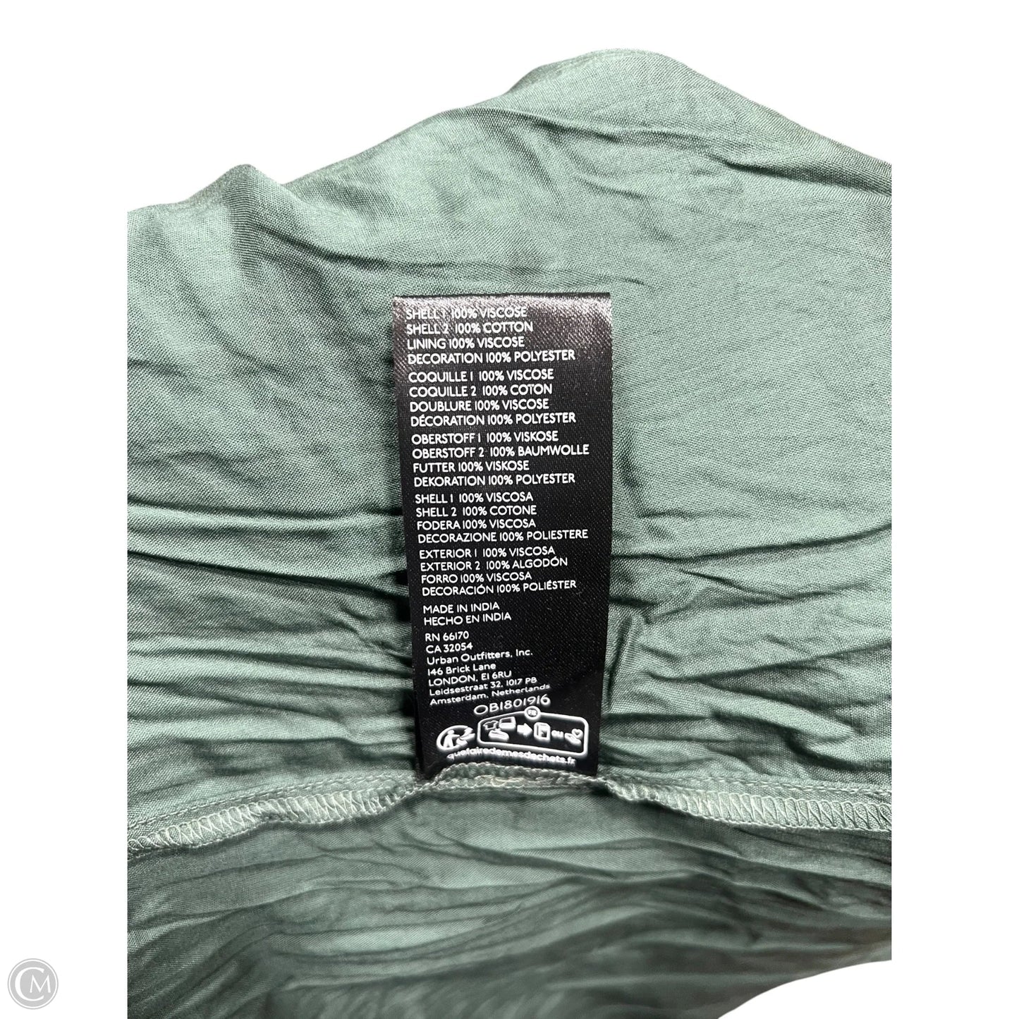 Dress Casual Maxi By Free People In Green, Size: M