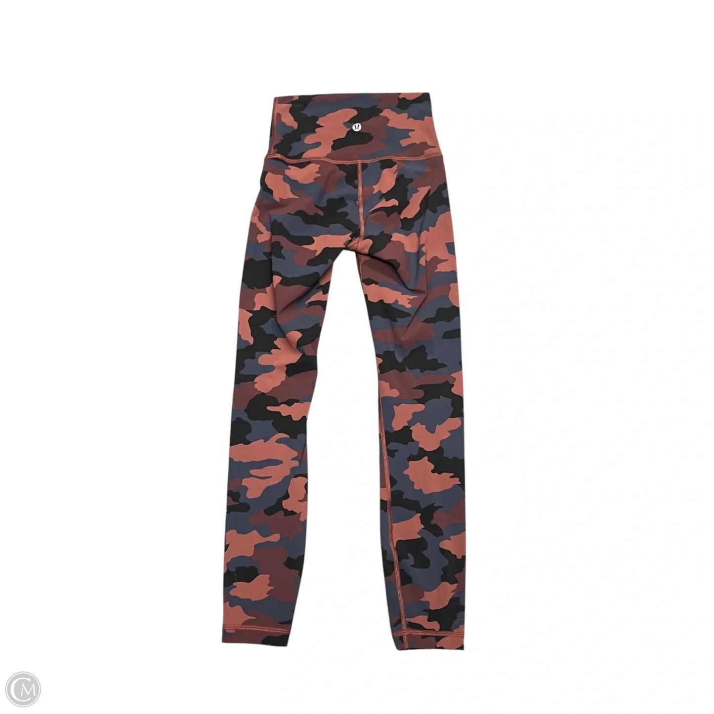 Athletic Leggings By Lululemon In Camouflage Print, Size: 0
