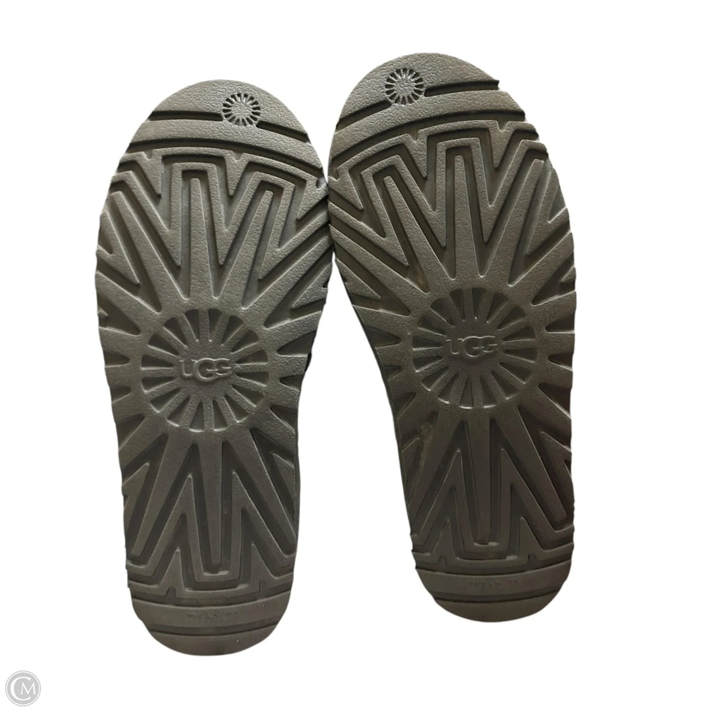 Boots Designer By Ugg In Grey, Size: 10