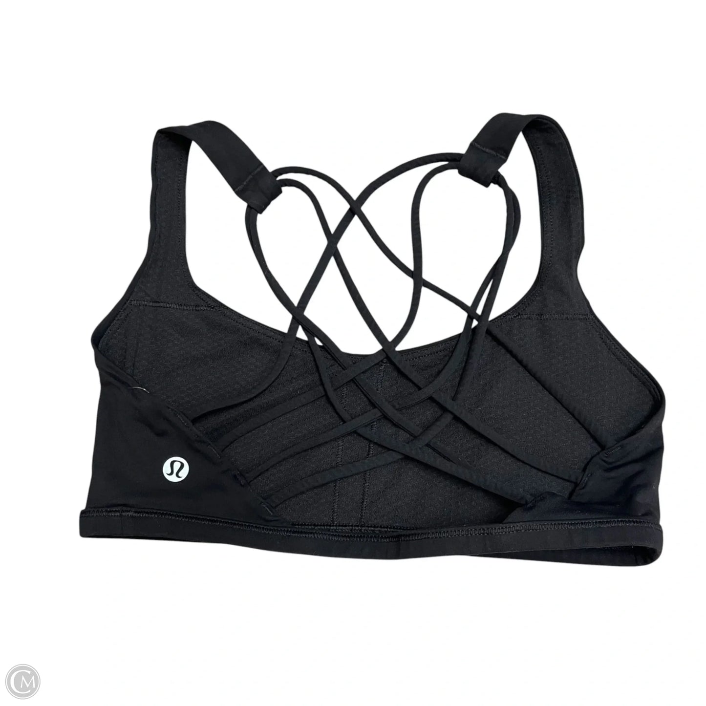 Athletic Bra By Lululemon In Black, Size: 6