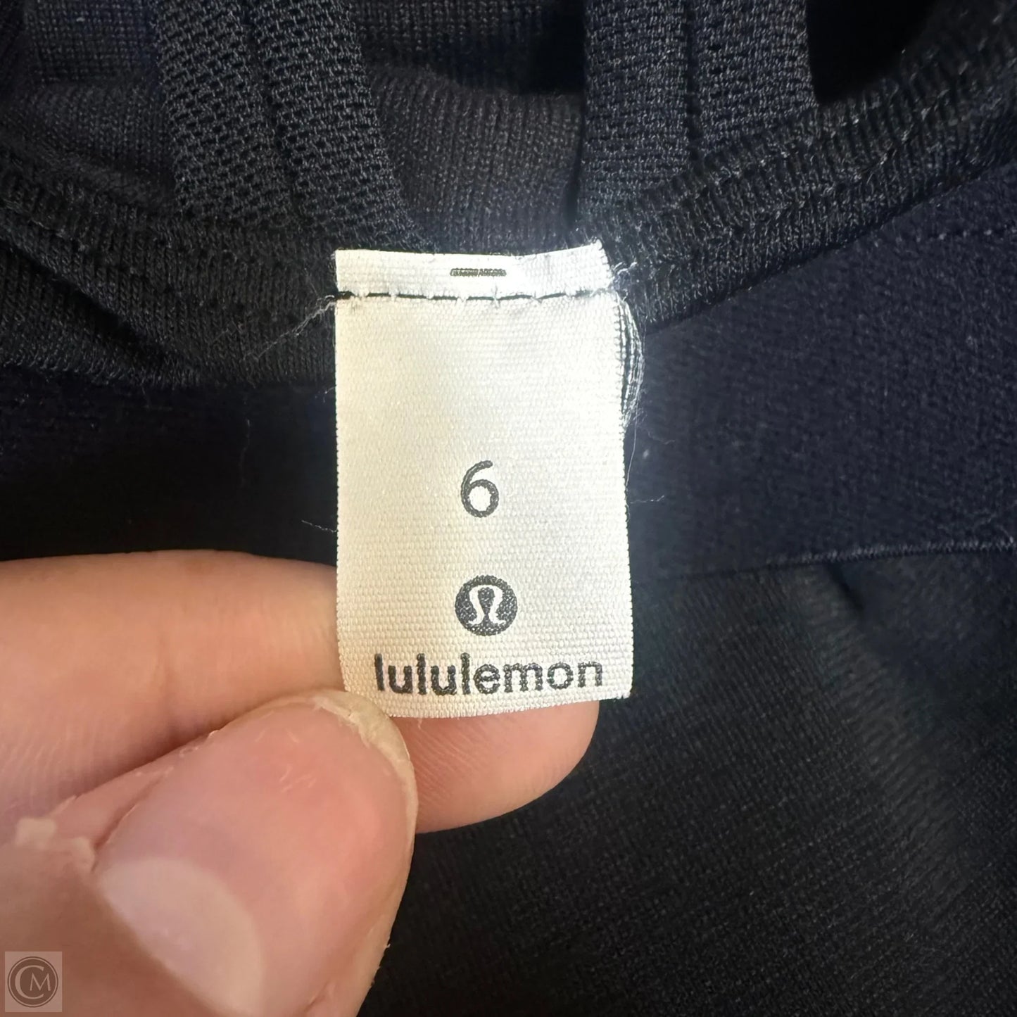 Athletic Tank Top By Lululemon In Black, Size: S