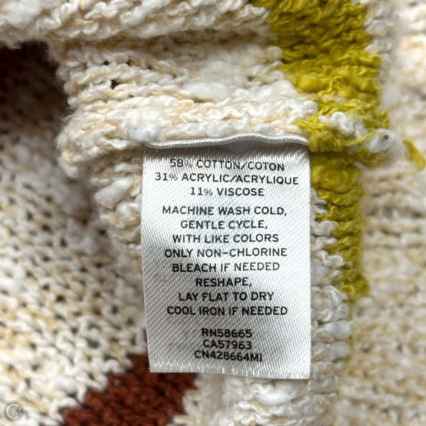 Sweater By Caslon In Striped Pattern, Size: 1x