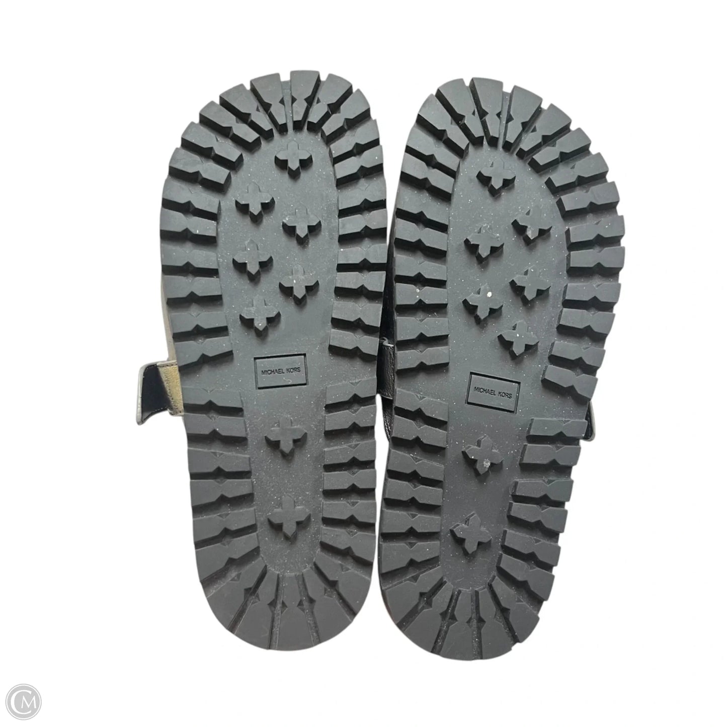 Shoes Flats By Michael By Michael Kors In Silver, Size: 8