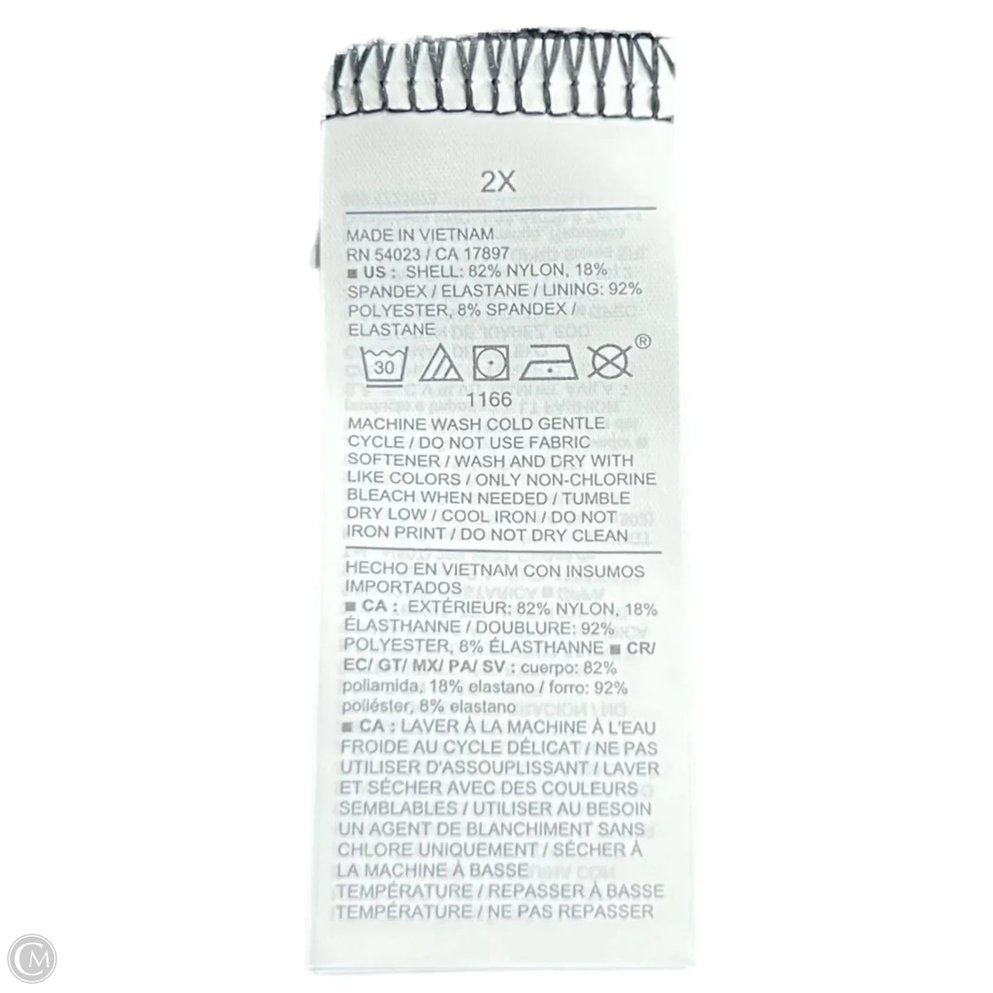 Athletic Top Short Sleeve By Old Navy In Black, Size: 2x