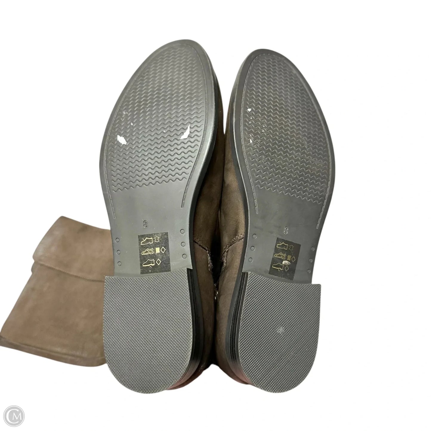 Boots Knee Flats By Steve Madden In Brown, Size: 8