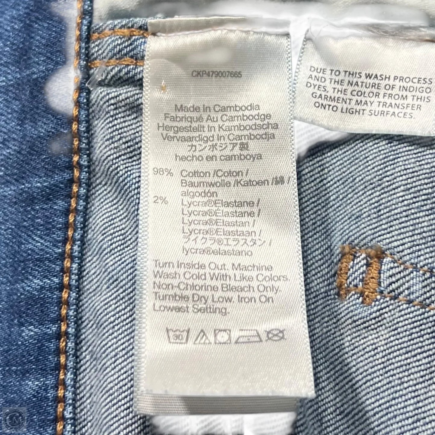 Jeans Skinny By Madewell In Blue Denim, Size: 2