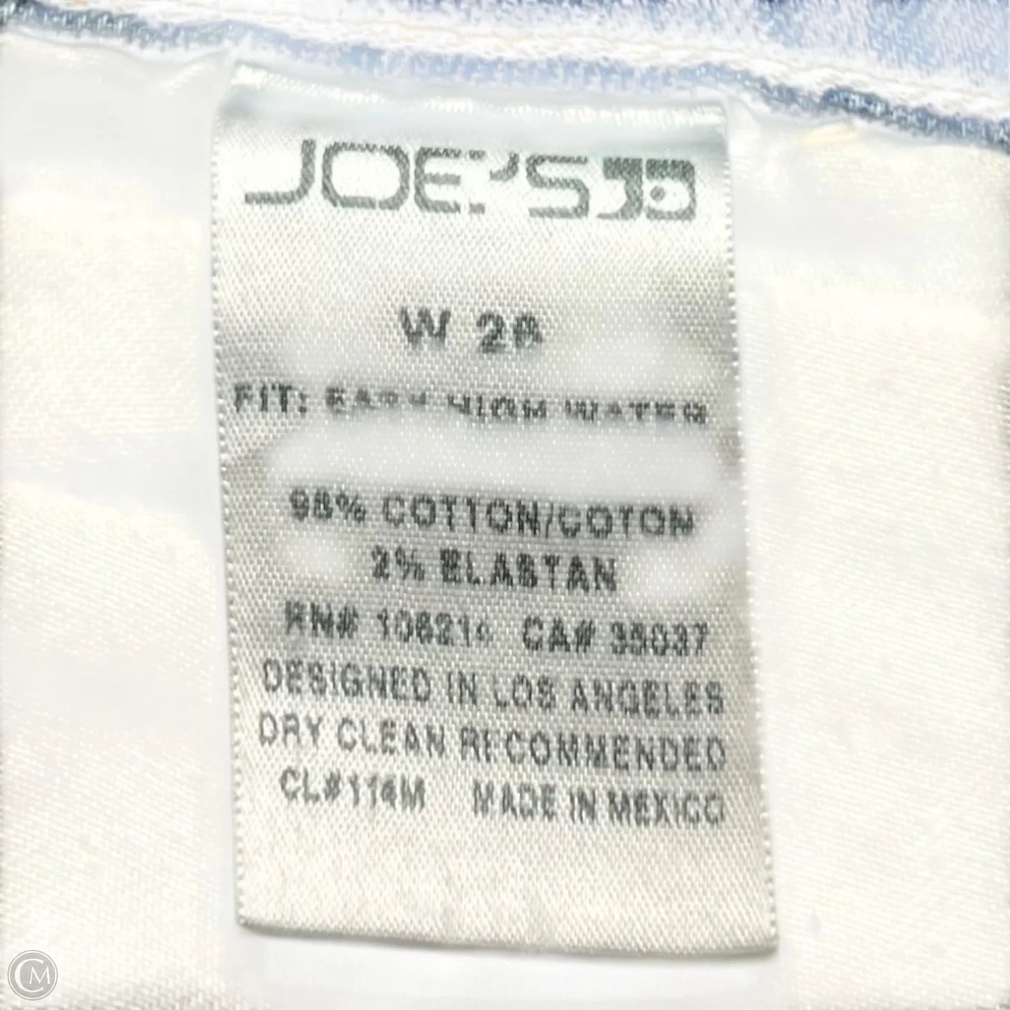 Jeans Skinny By Joes Jeans In Blue Denim, Size: 2