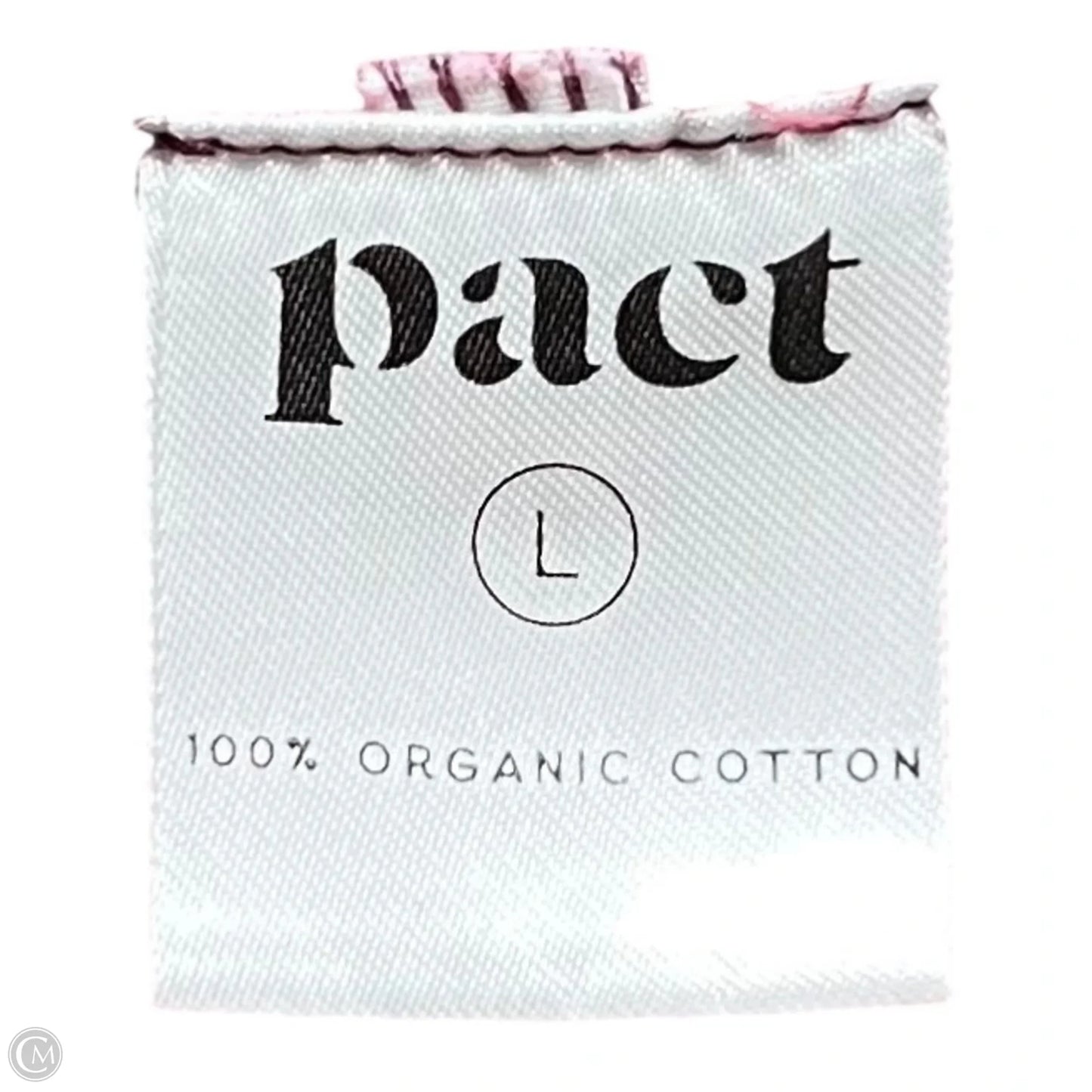 Sweatshirt Crewneck By Pact In Maroon, Size: L