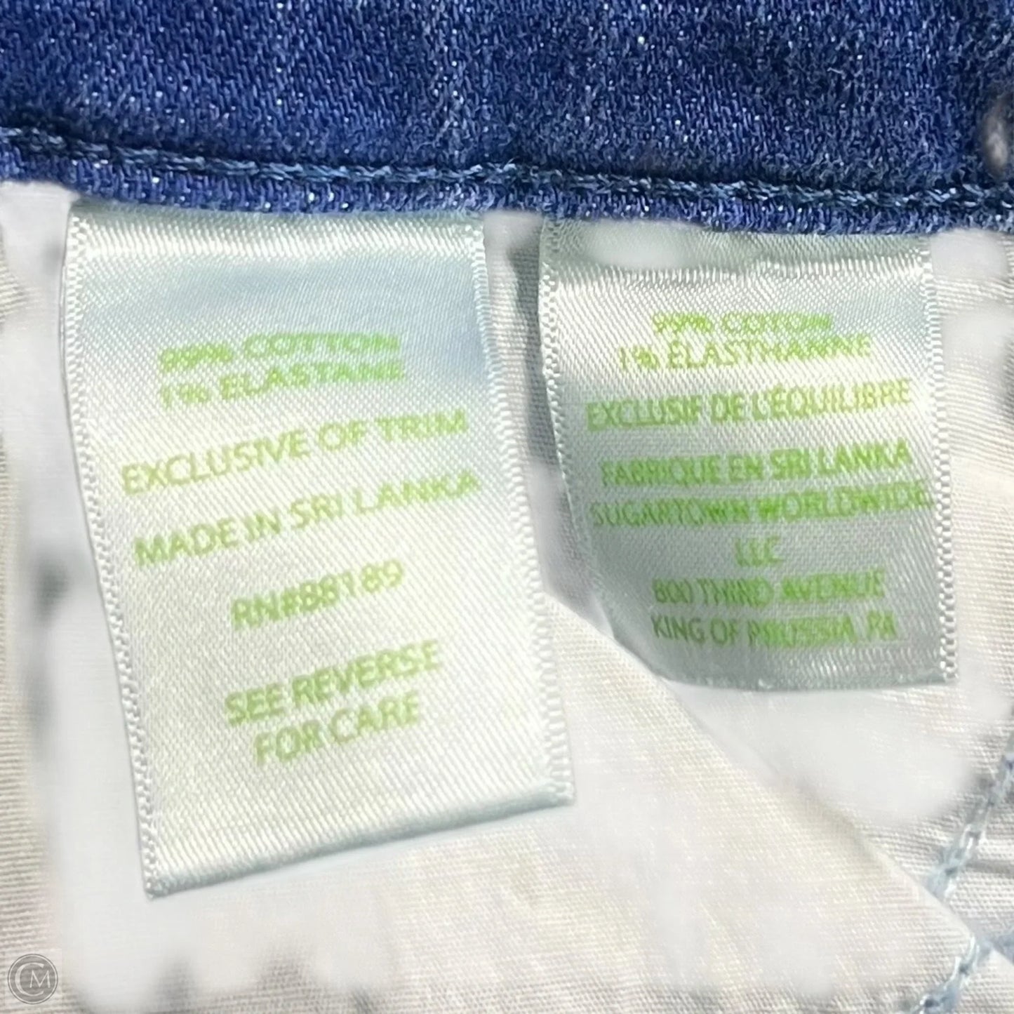 Jeans Designer By Lilly Pulitzer In Blue Denim, Size: 0