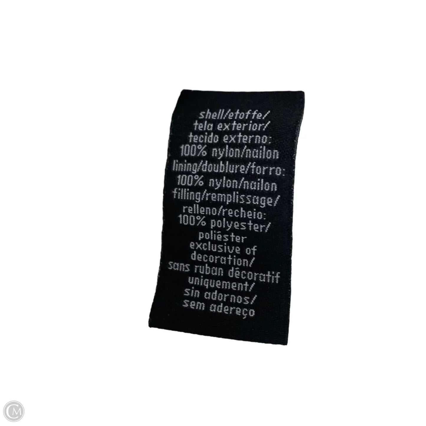 Jacket Puffer & Quilted By Calvin Klein In White, Size: M