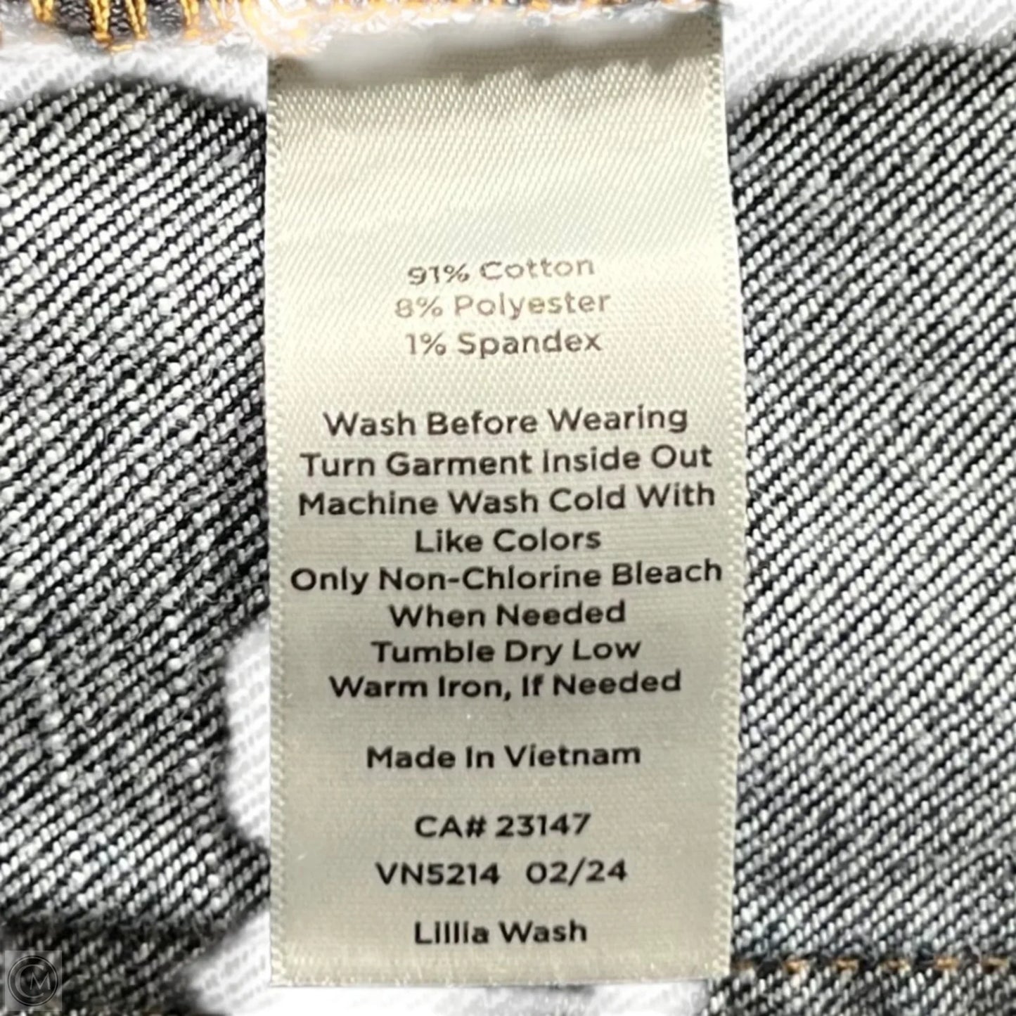 Jeans Flared By Talbots In Blue Denim, Size: 2p