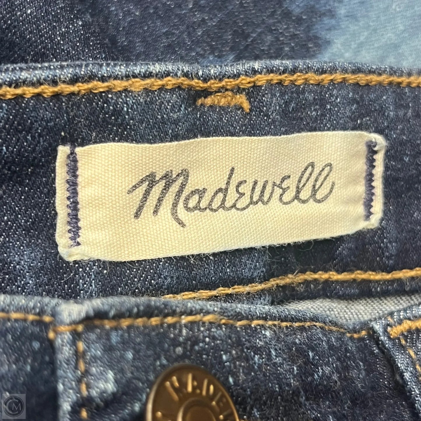 Jeans Skinny By Madewell In Blue Denim, Size: 6