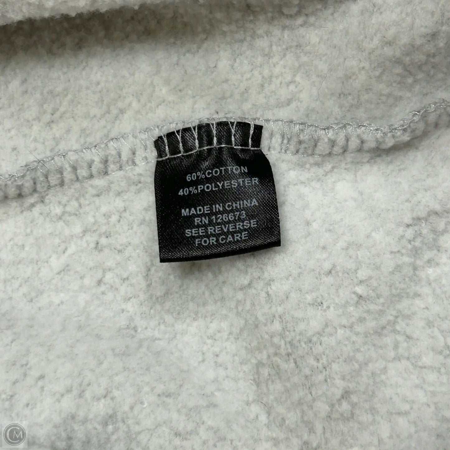 Sweatshirt Hoodie By Nfl In Grey, Size: Xl