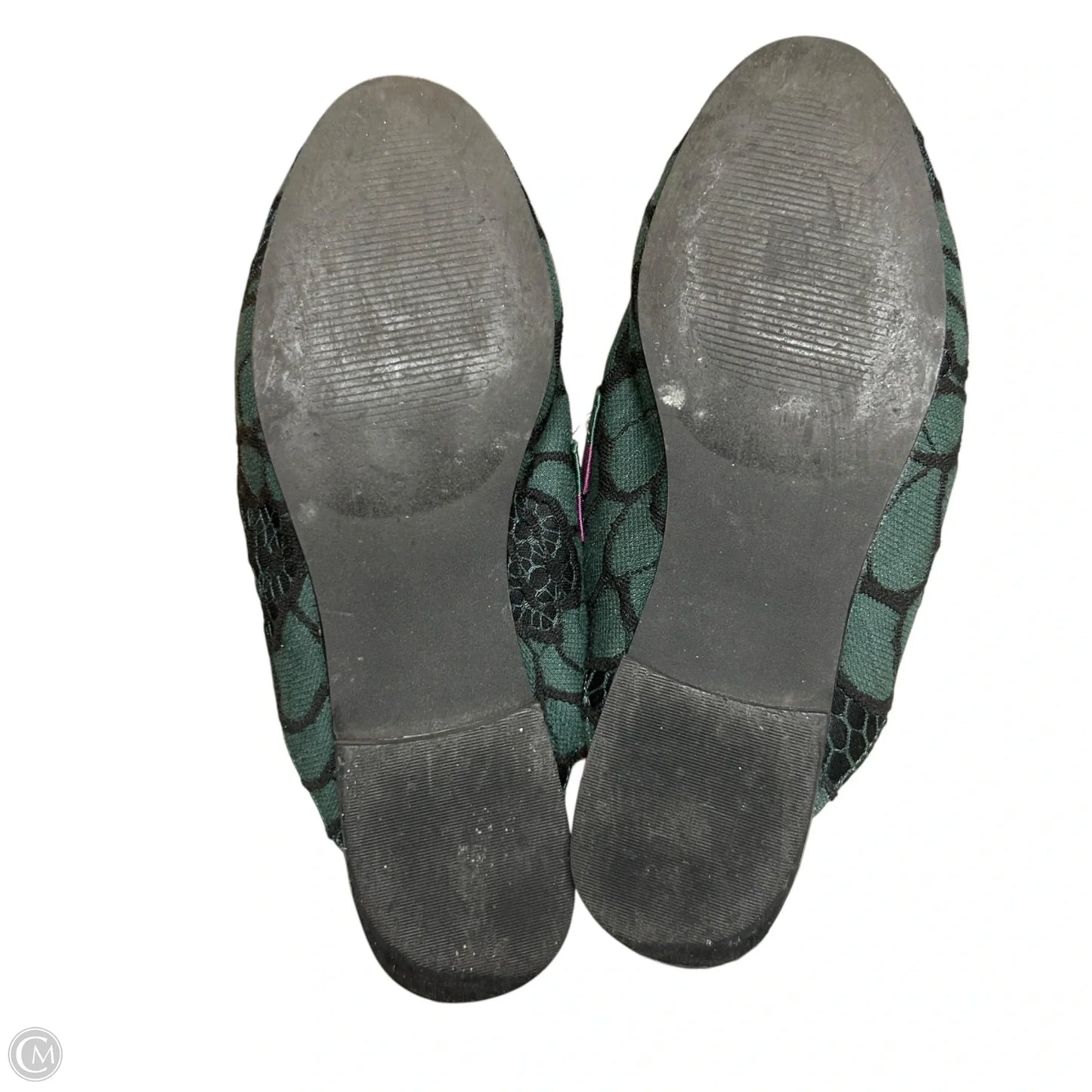 Shoes Flats By Steve Madden In Green & Pink, Size: 7