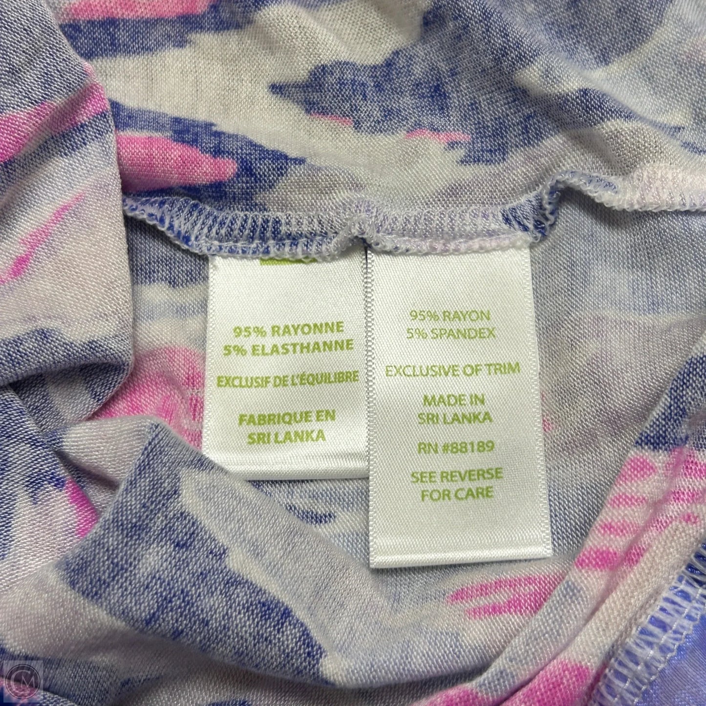 Skirt Designer By Lilly Pulitzer In Blue & Pink, Size: Xs