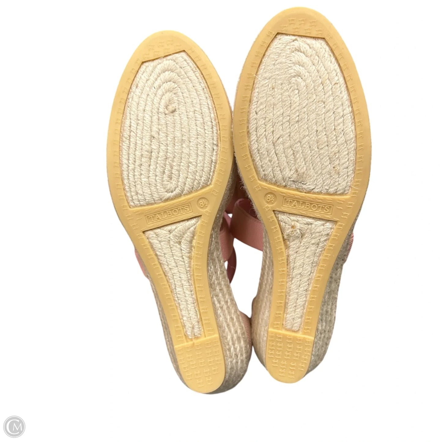 Shoes Heels Block By Talbots In Peach, Size: 8.5