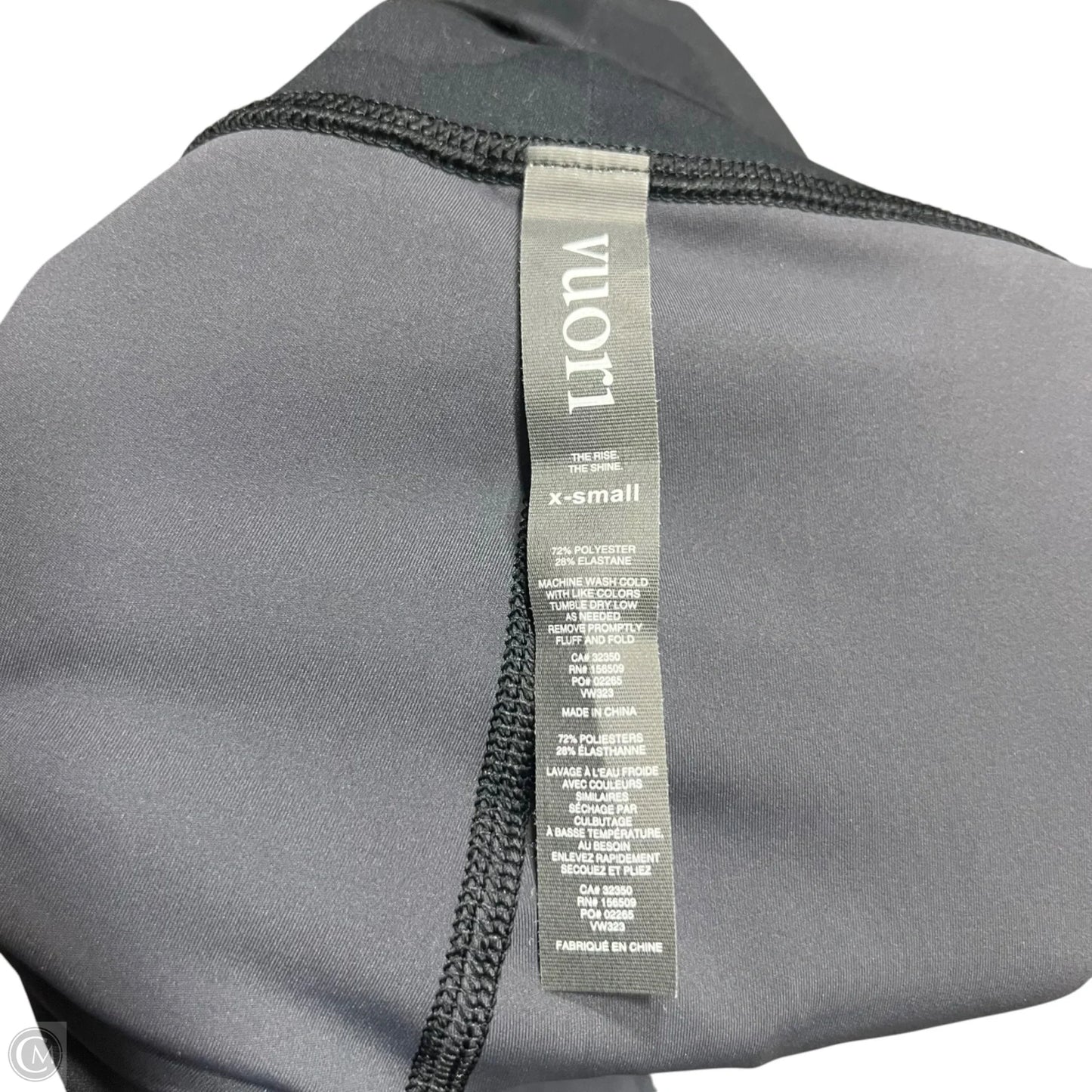 Athletic Leggings By Vuori In Navy, Size: Xs