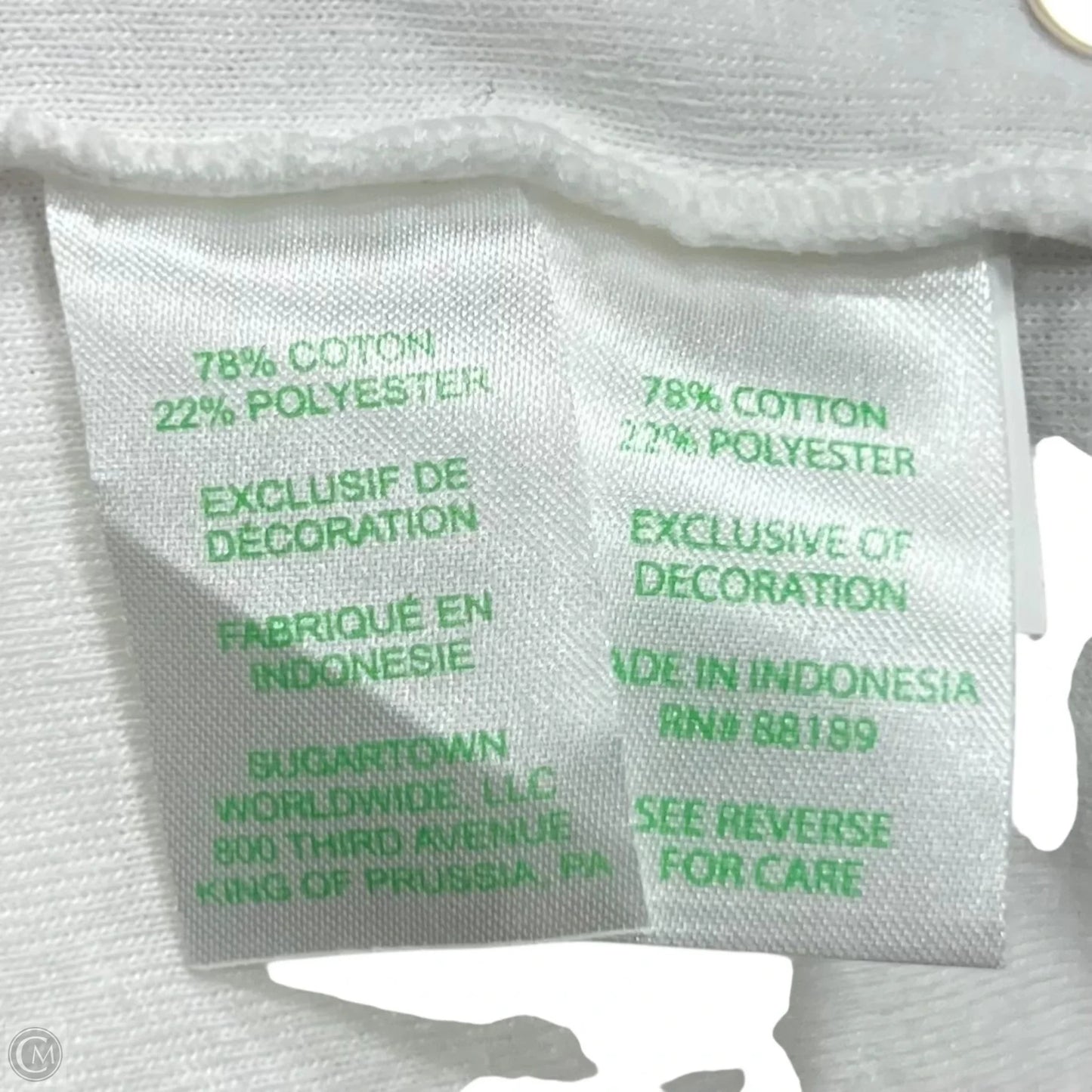 Top Short Sleeve Designer By Lilly Pulitzer In White, Size: S