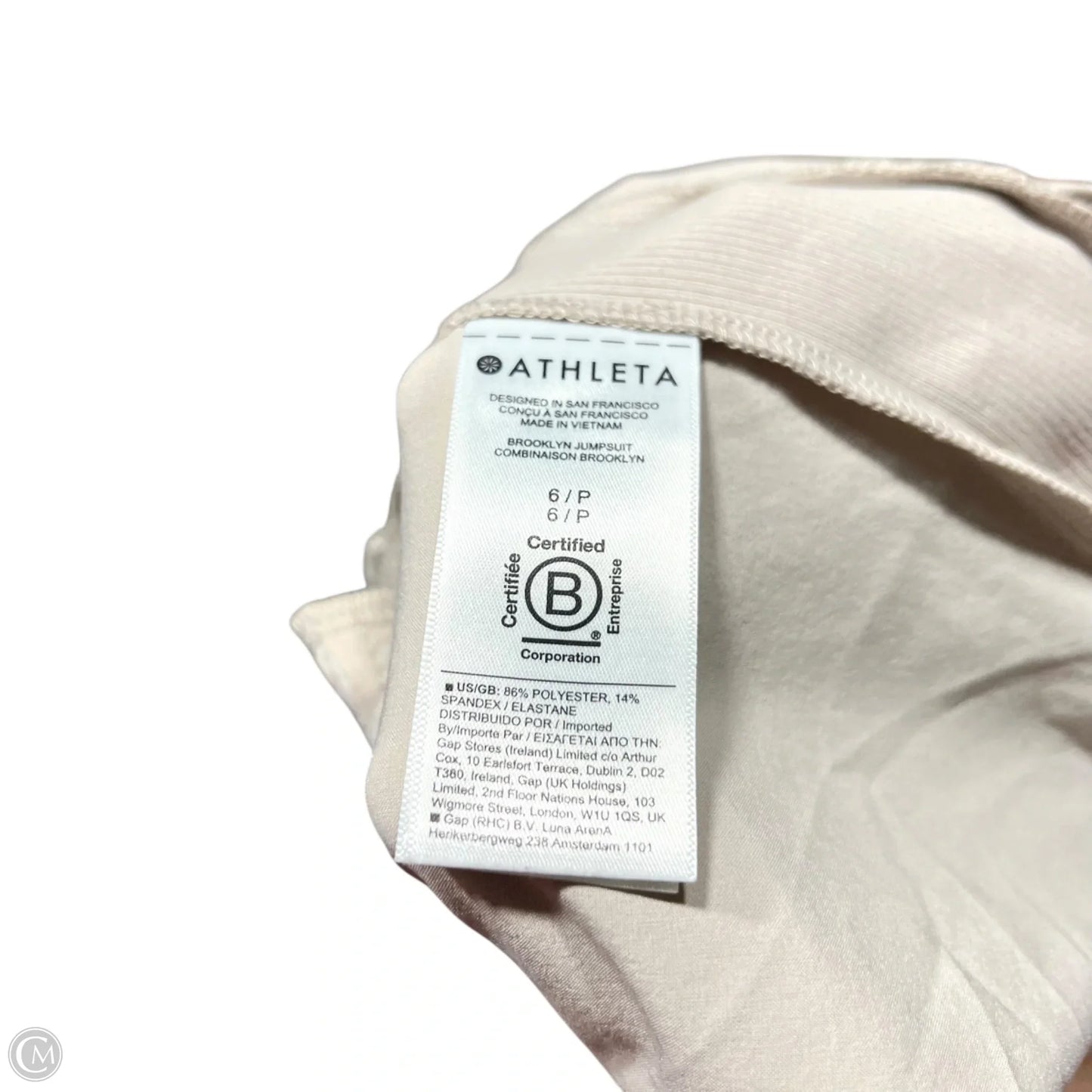 Jumpsuit By Athleta In Cream, Size: S