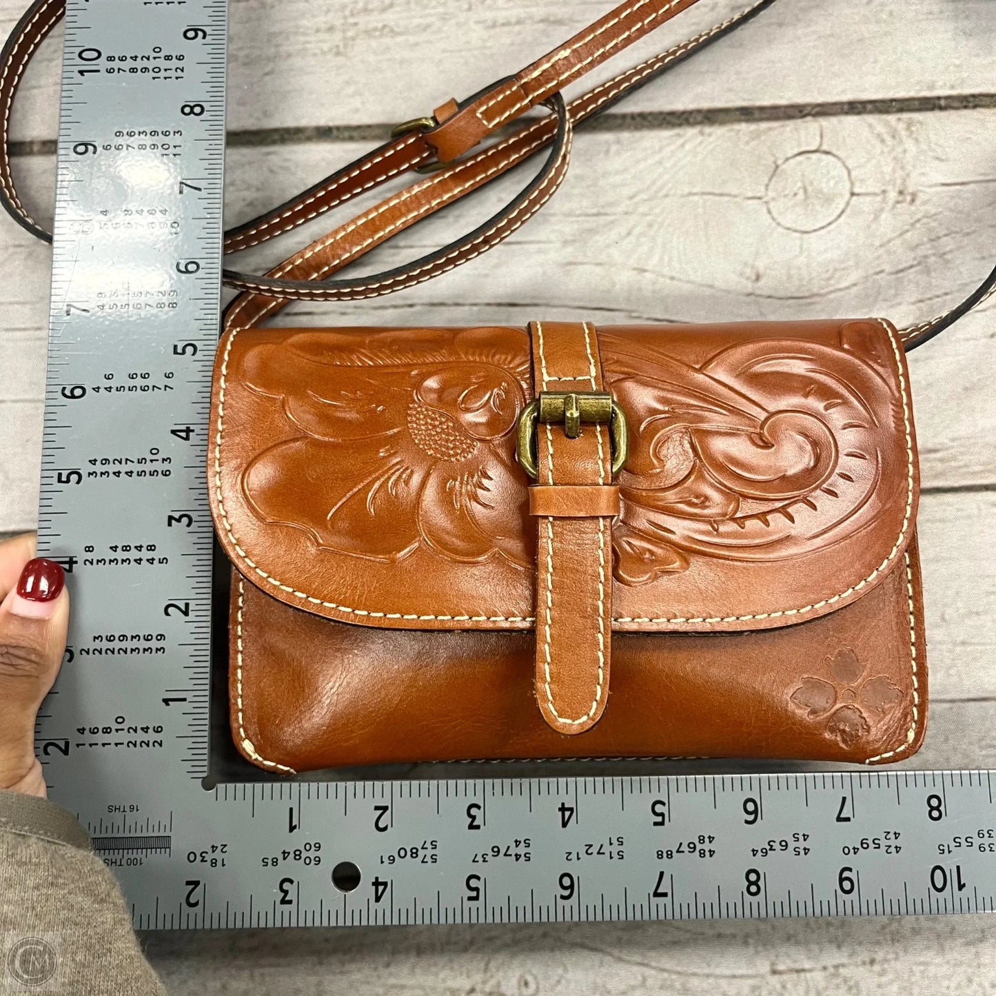 Crossbody Designer By Patricia Nash, Size: Small