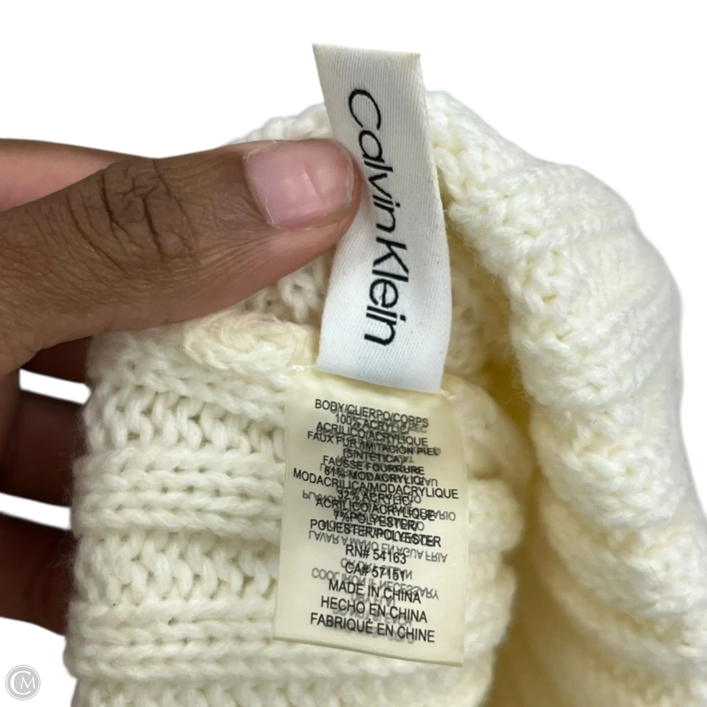 Hat Beanie By Calvin Klein