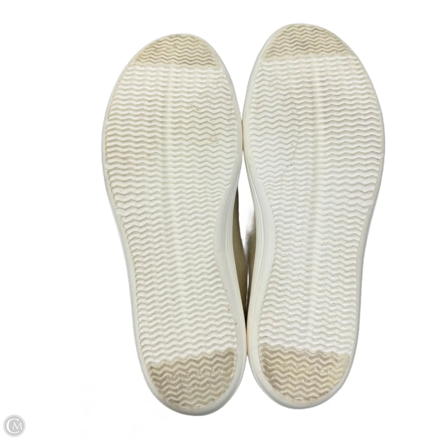 Shoes Sneakers By Cole-haan In Gold & White, Size: 9.5