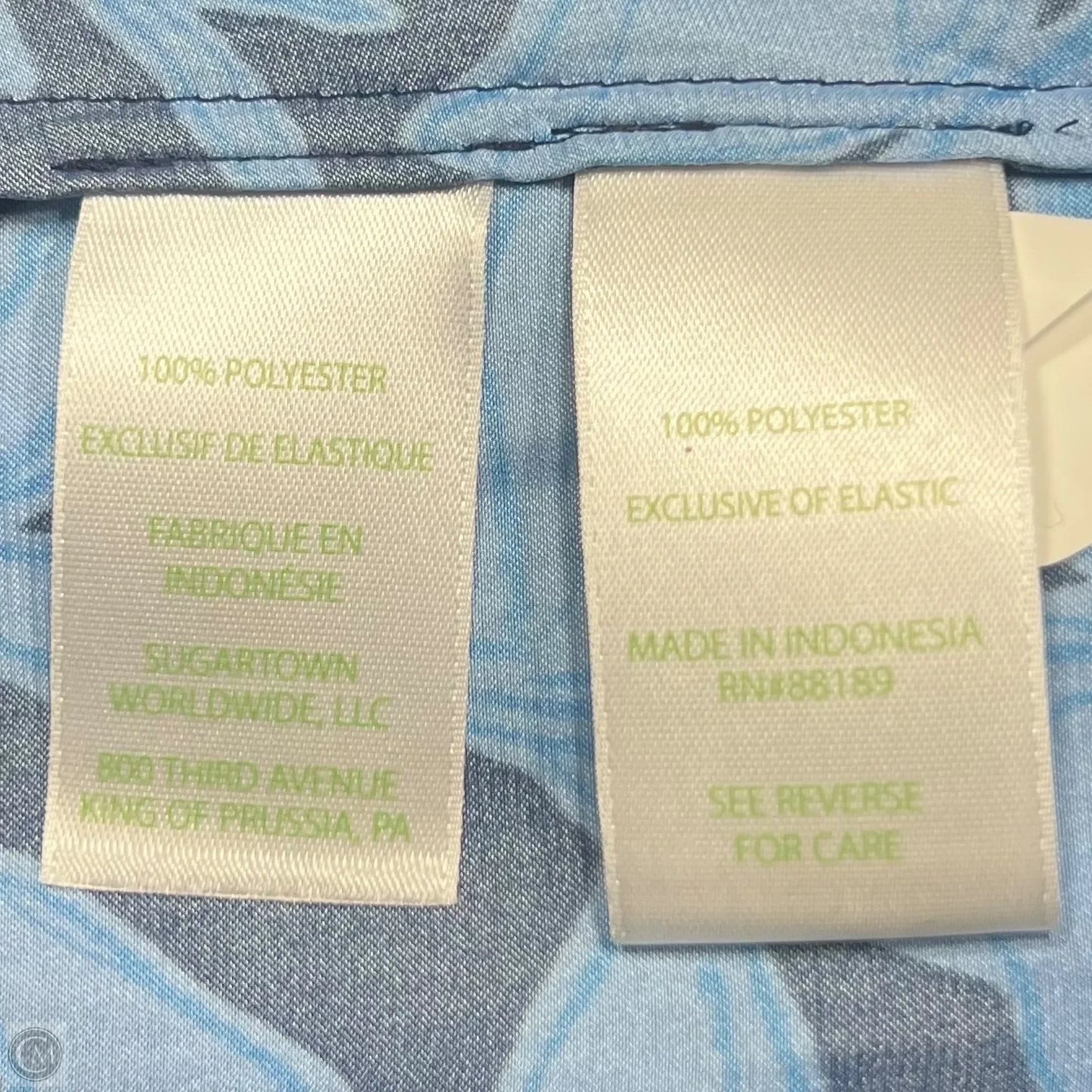 Top Long Sleeve Designer By Lilly Pulitzer In Blue, Size: S