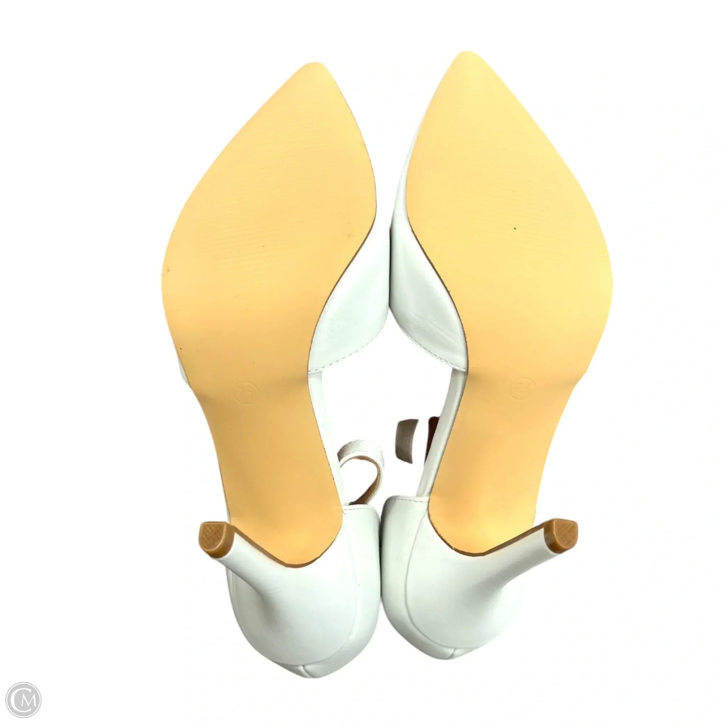 Shoes Heels Stiletto By Odisen In White, Size: 7.5