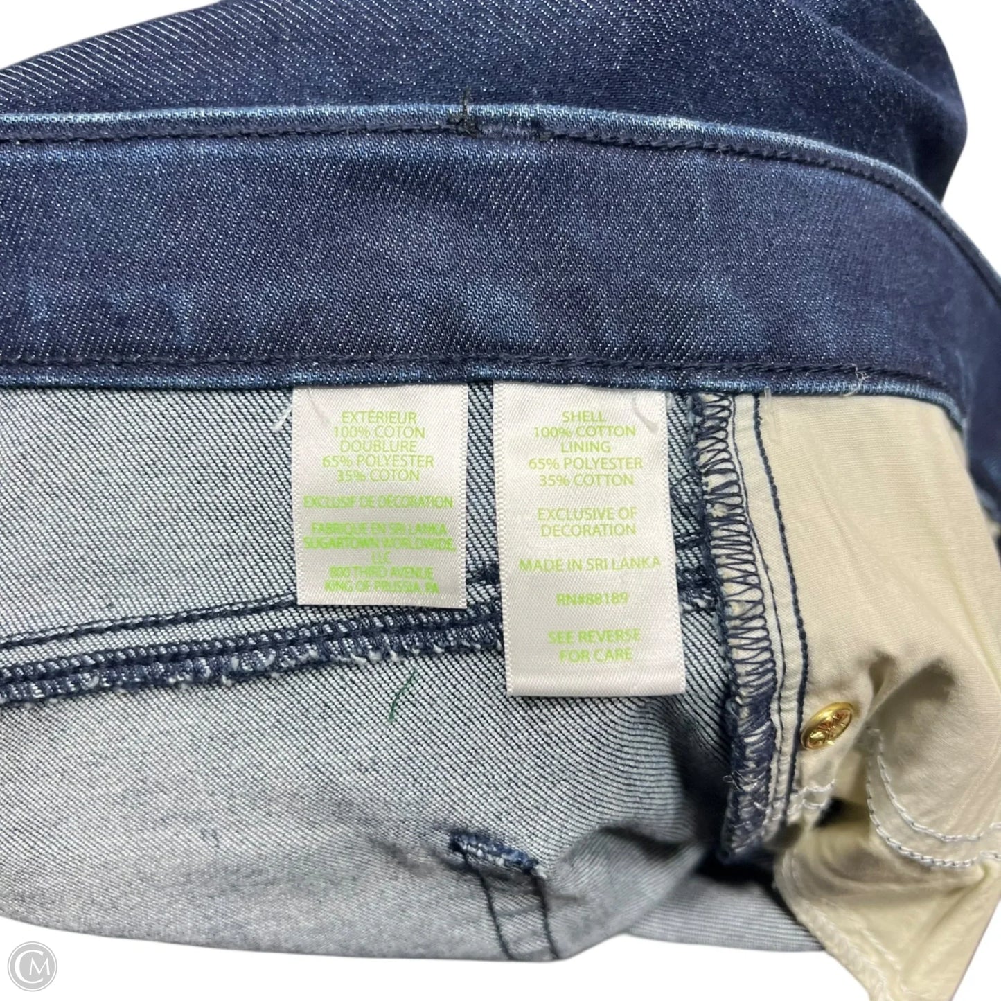 Jeans Designer By Lilly Pulitzer In Blue Denim, Size: 4