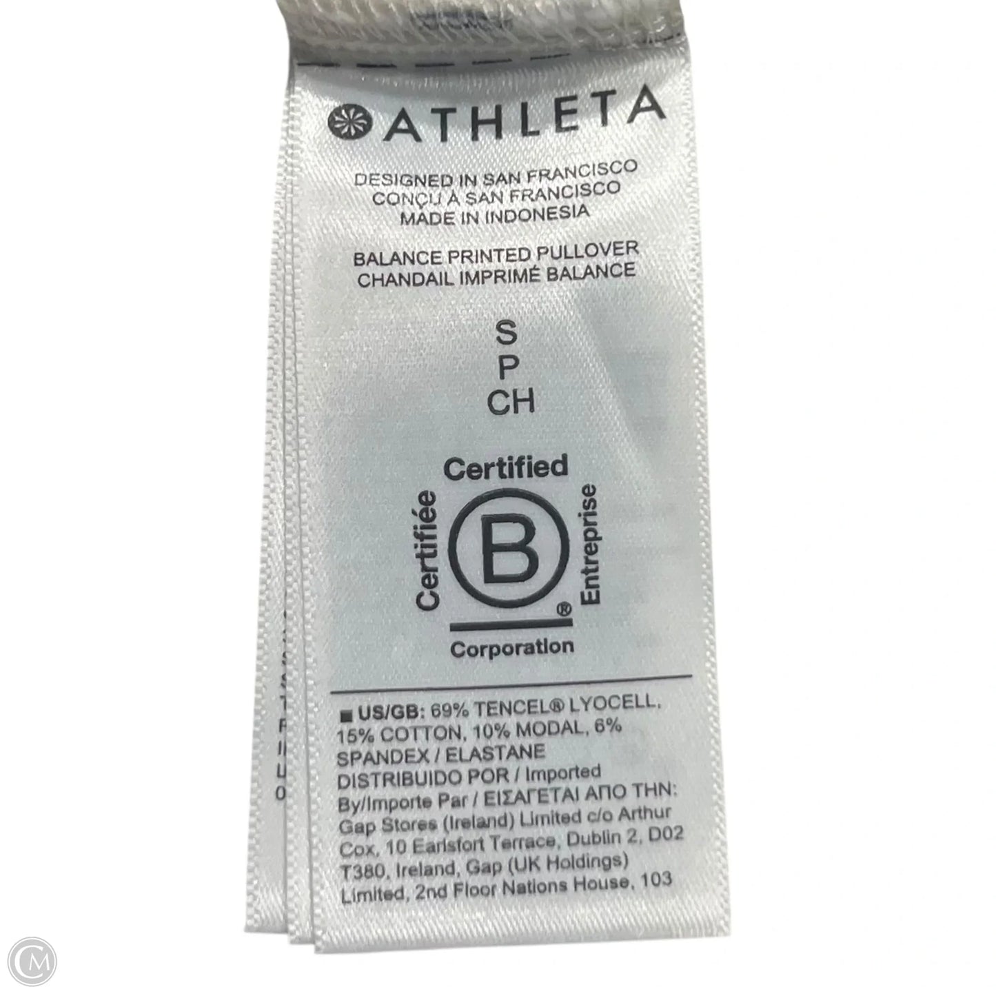 Sweatshirt Crewneck By Athleta In Beige, Size: S