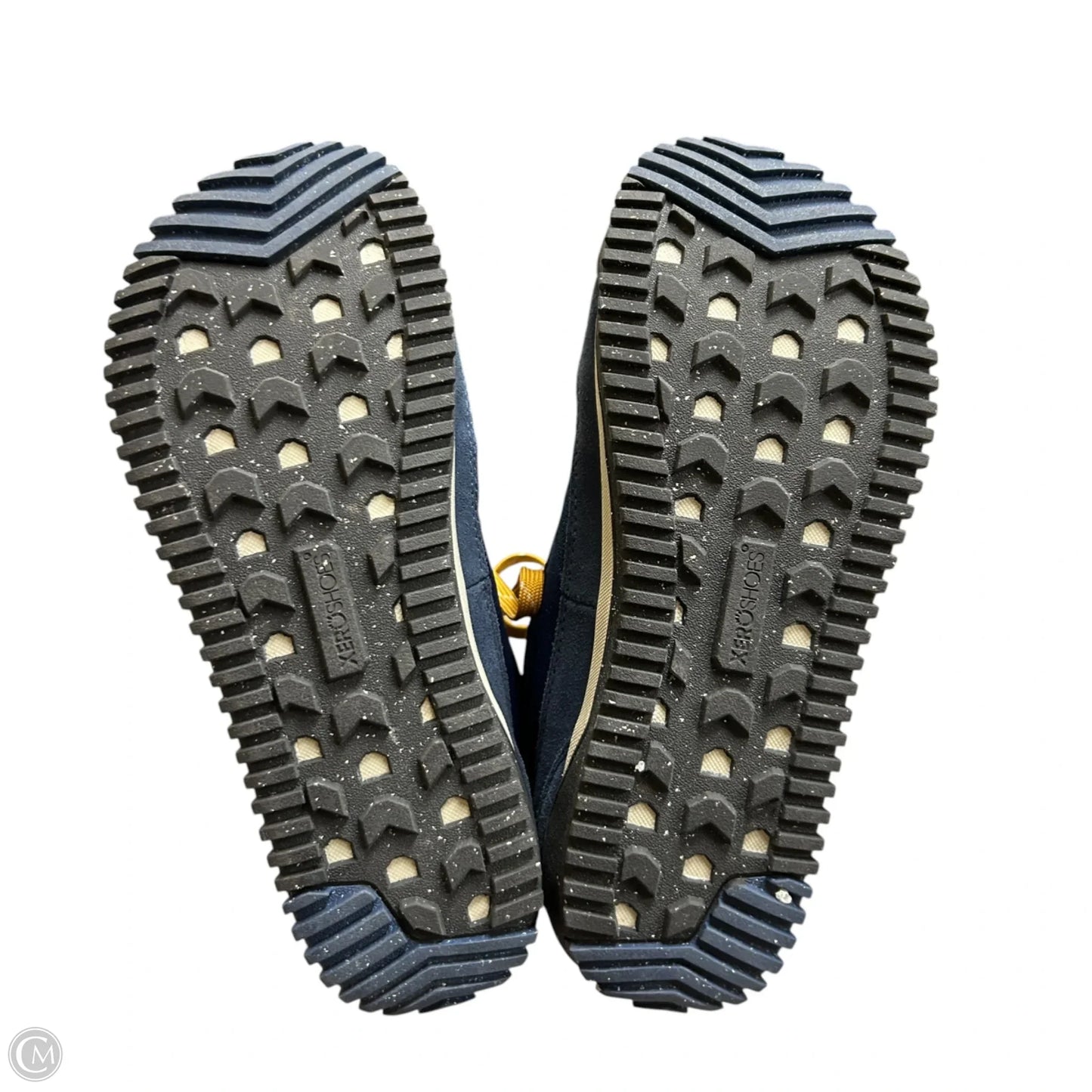 Shoes Hiking Boots By Xero In Blue & Yellow, Size: 8