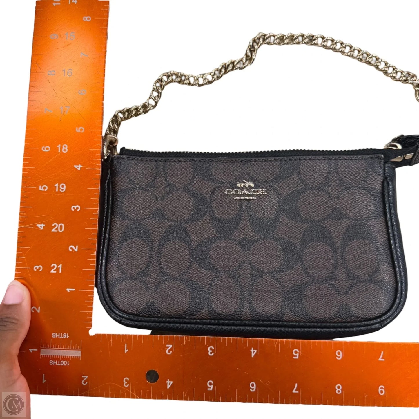 Wristlet Designer By Coach, Size: Medium