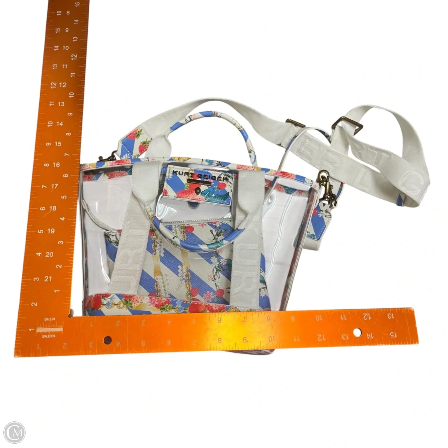 Crossbody Designer By Kurt Geiger, Size: Medium