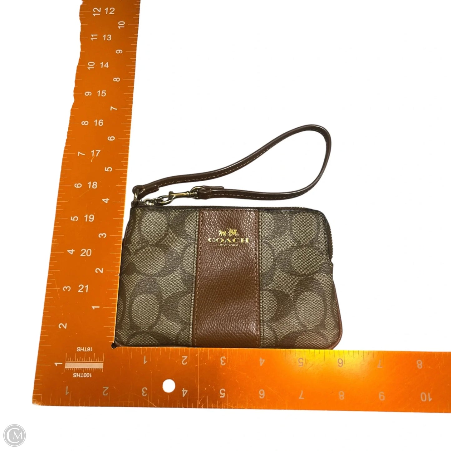 Wristlet Designer By Coach, Size: Small