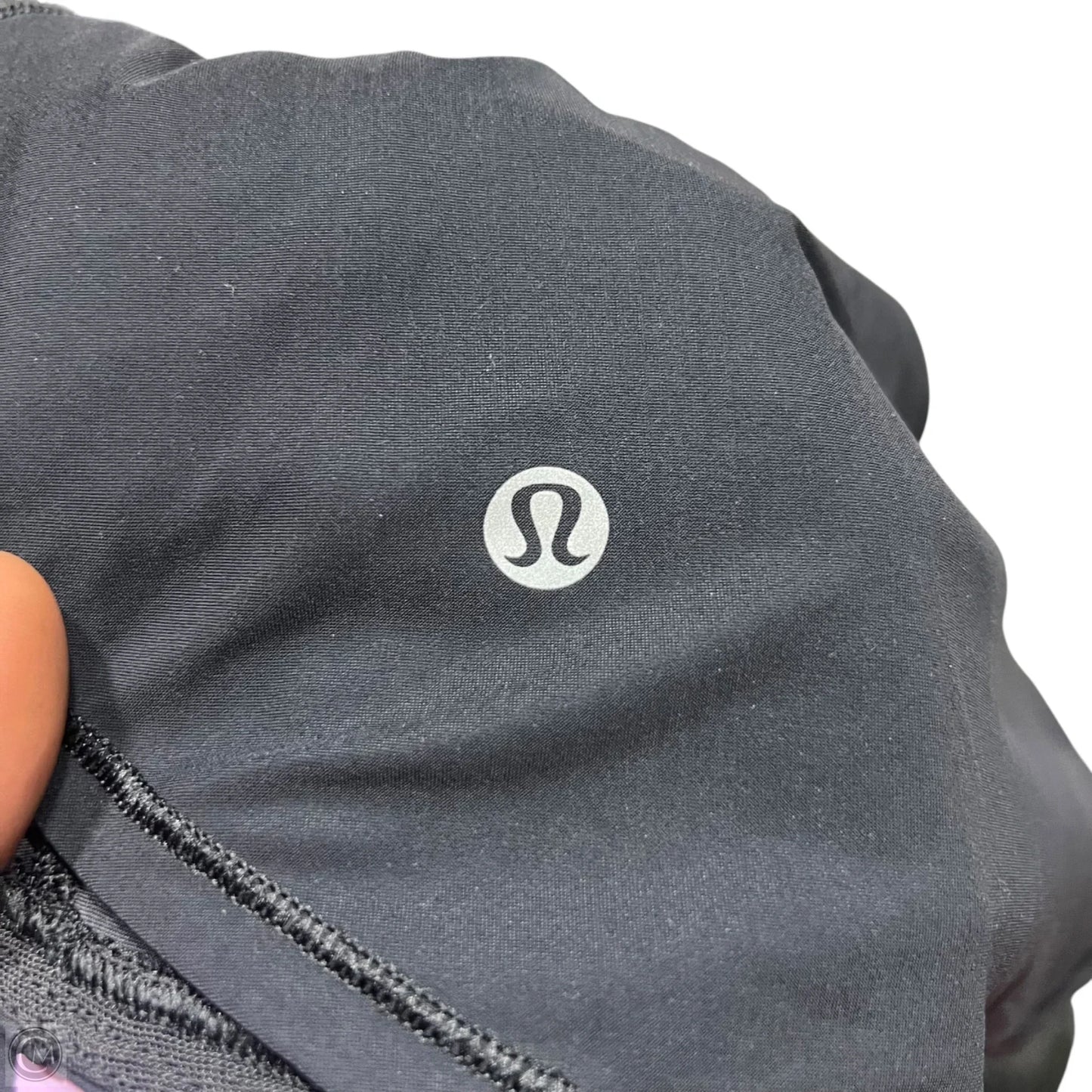 Athletic Top Long Sleeve Crewneck By Lululemon In Black, Size: S