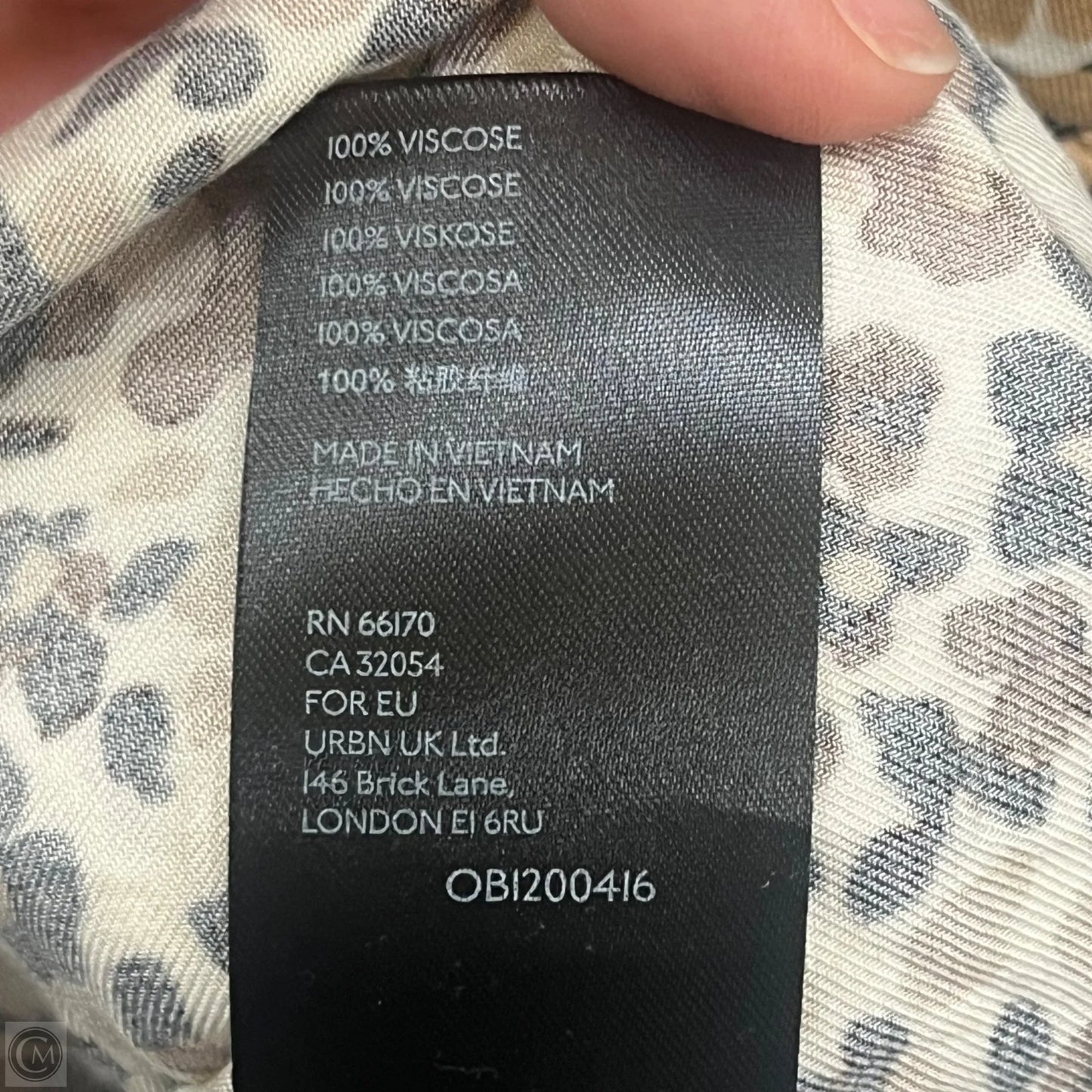 Top Long Sleeve By Maeve In Animal Print, Size: Xs