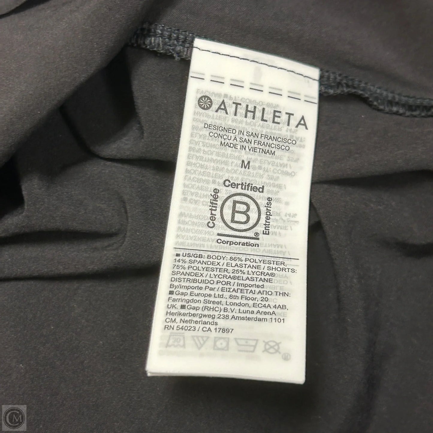 Athletic Skirt By Athleta In Black, Size: M