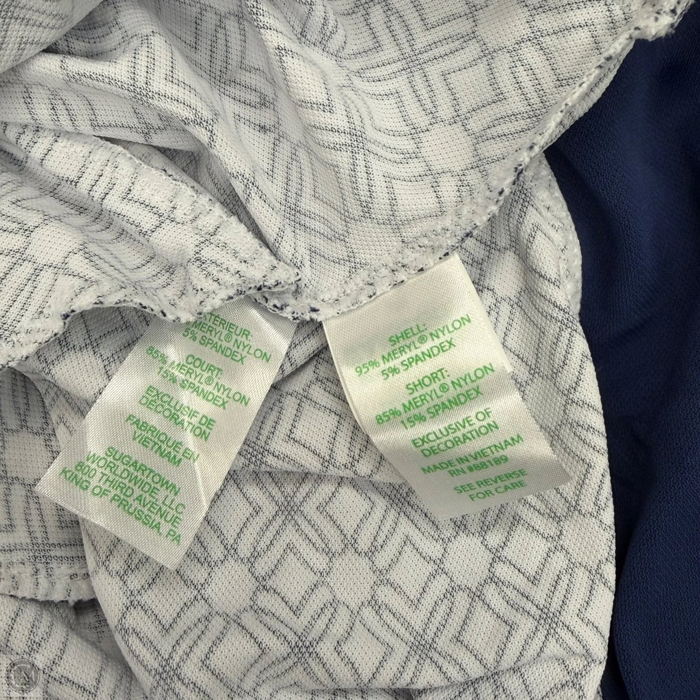 Dress Designer By Lilly Pulitzer In Blue & White, Size: M