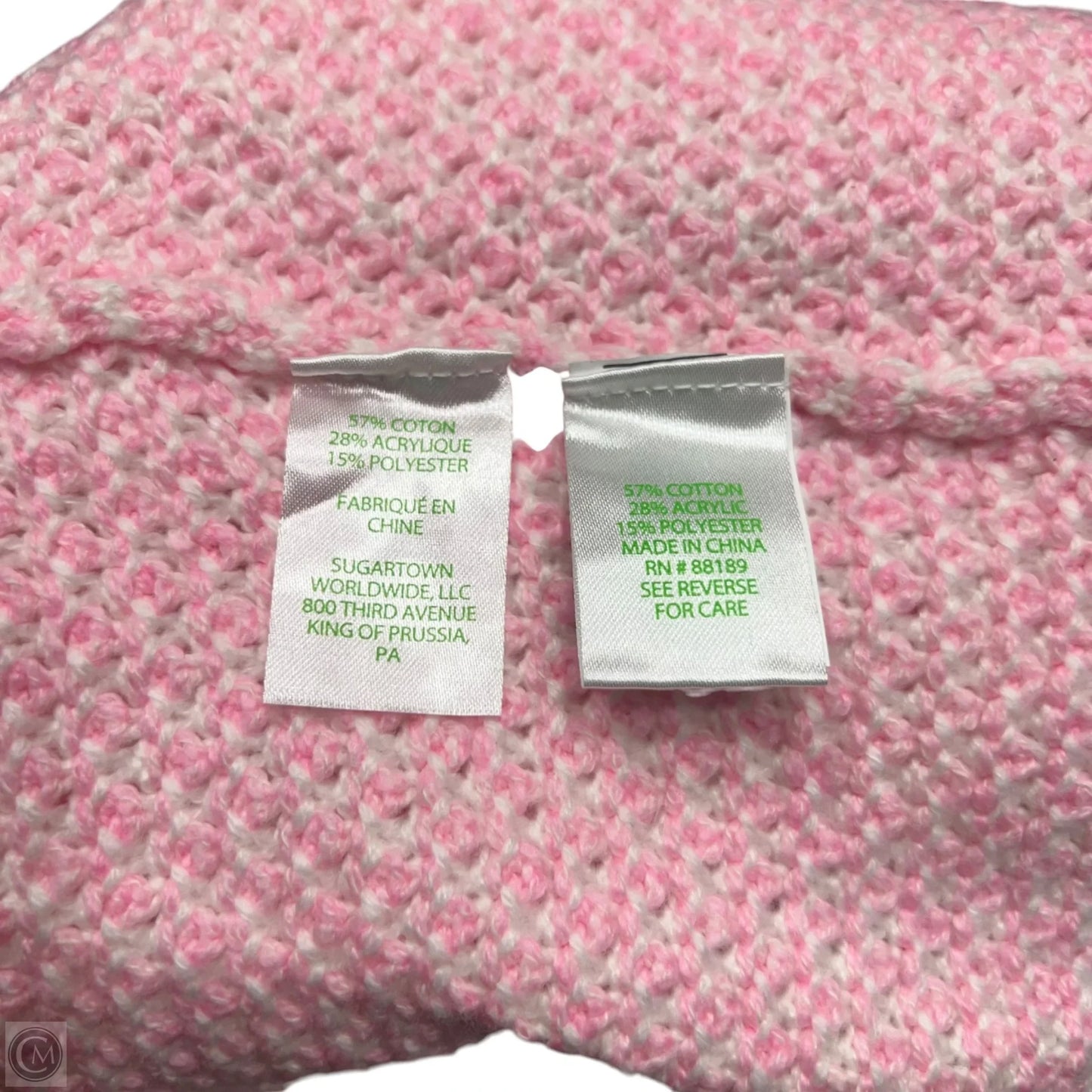 Vest Designer By Lilly Pulitzer In Pink & White, Size: M