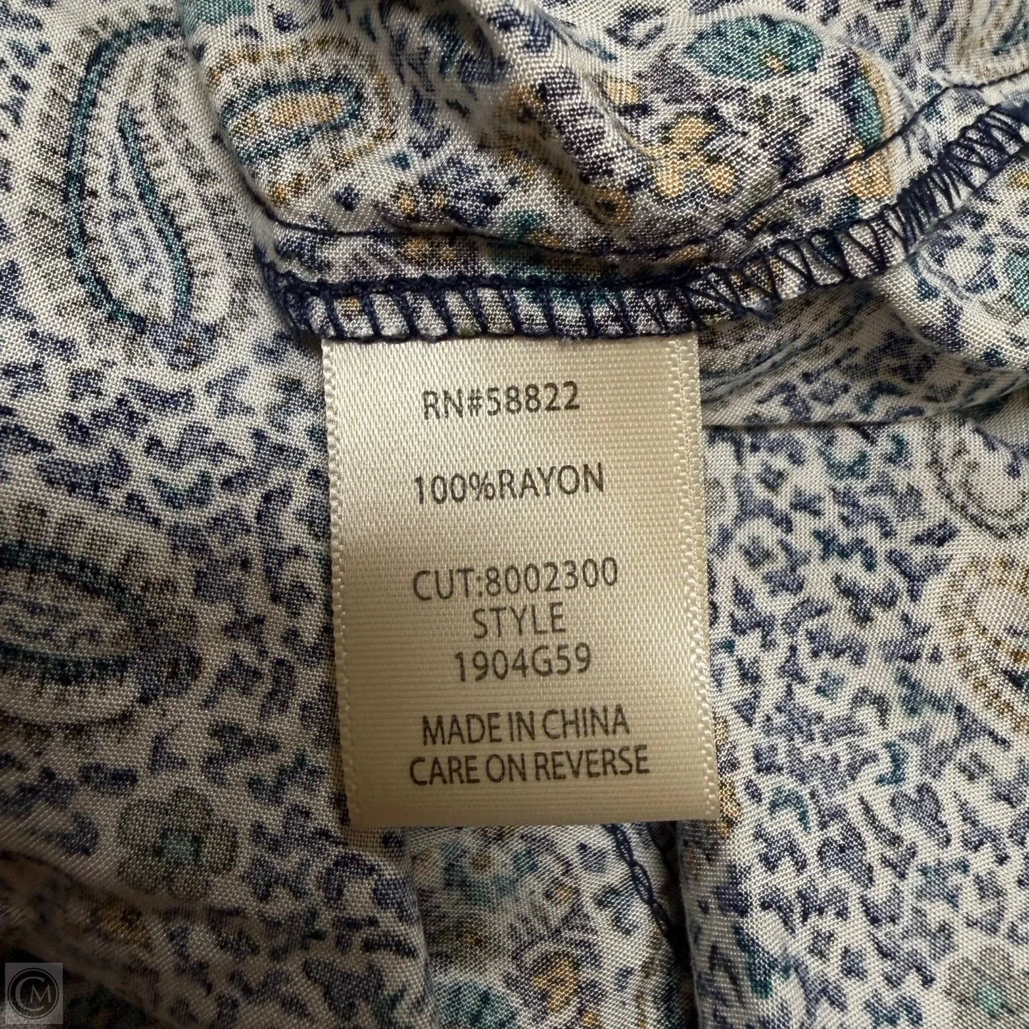 Dress Casual Maxi By Max Studio In Blue, Size: Xs